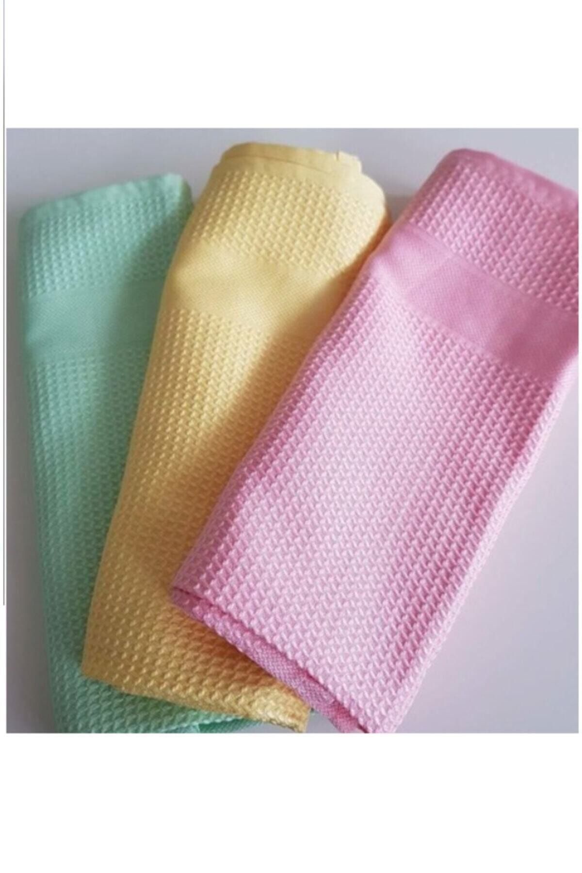 inSade Concept - Mikrofiber Temizlik Bezi 3 Adet Çok Renkli 42 X 68 Cm