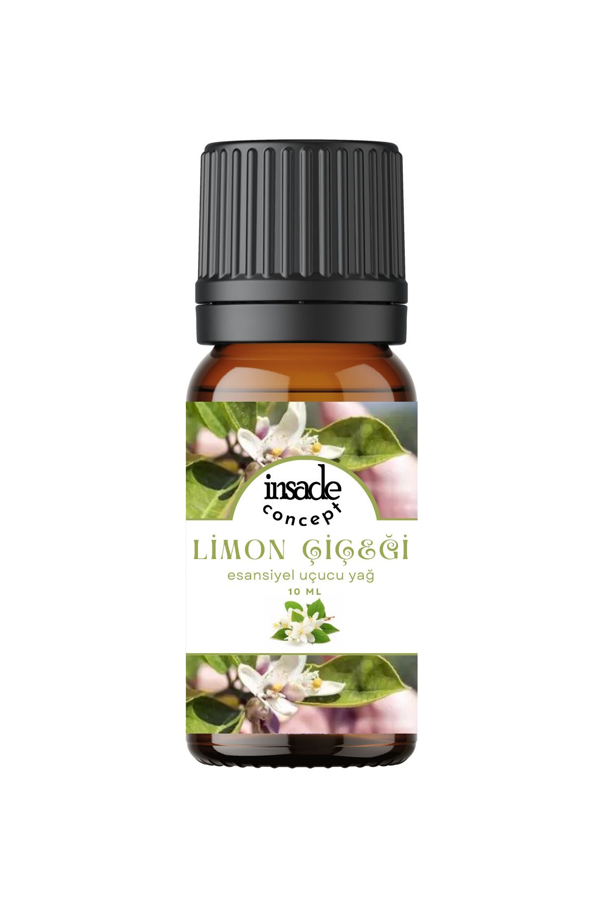 inSade Concept - Limon Çiçeği - Esansiyel Uçucu Yağ - Oda Kokusu - Çamaşır Yün Kurutma Topu Kokusu - 10 ml - 1 Adet