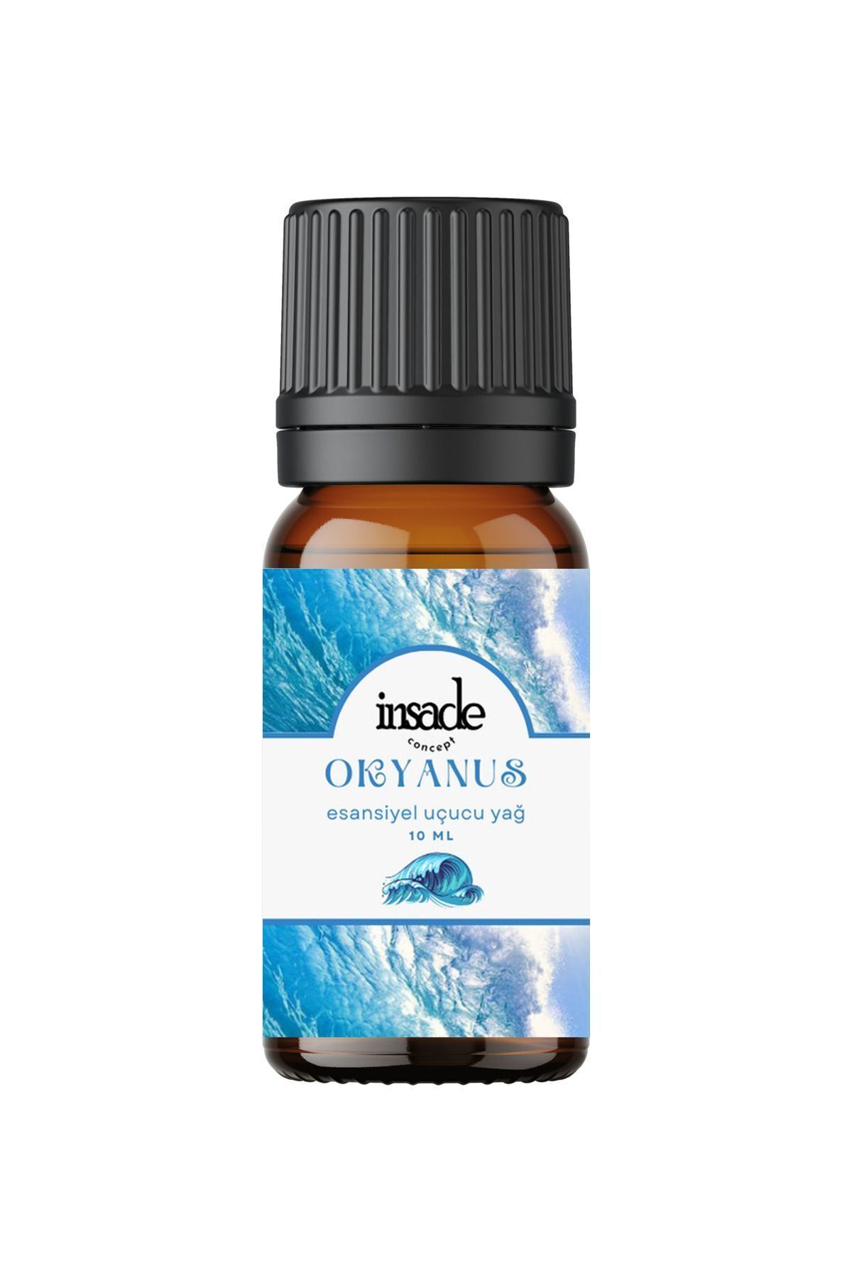 inSade Concept - Okyanus - Esansiyel Uçucu Yağ - Oda Kokusu - Çamaşır Yün Kurutma Topu Kokusu - 10 ml - 1 Adet
