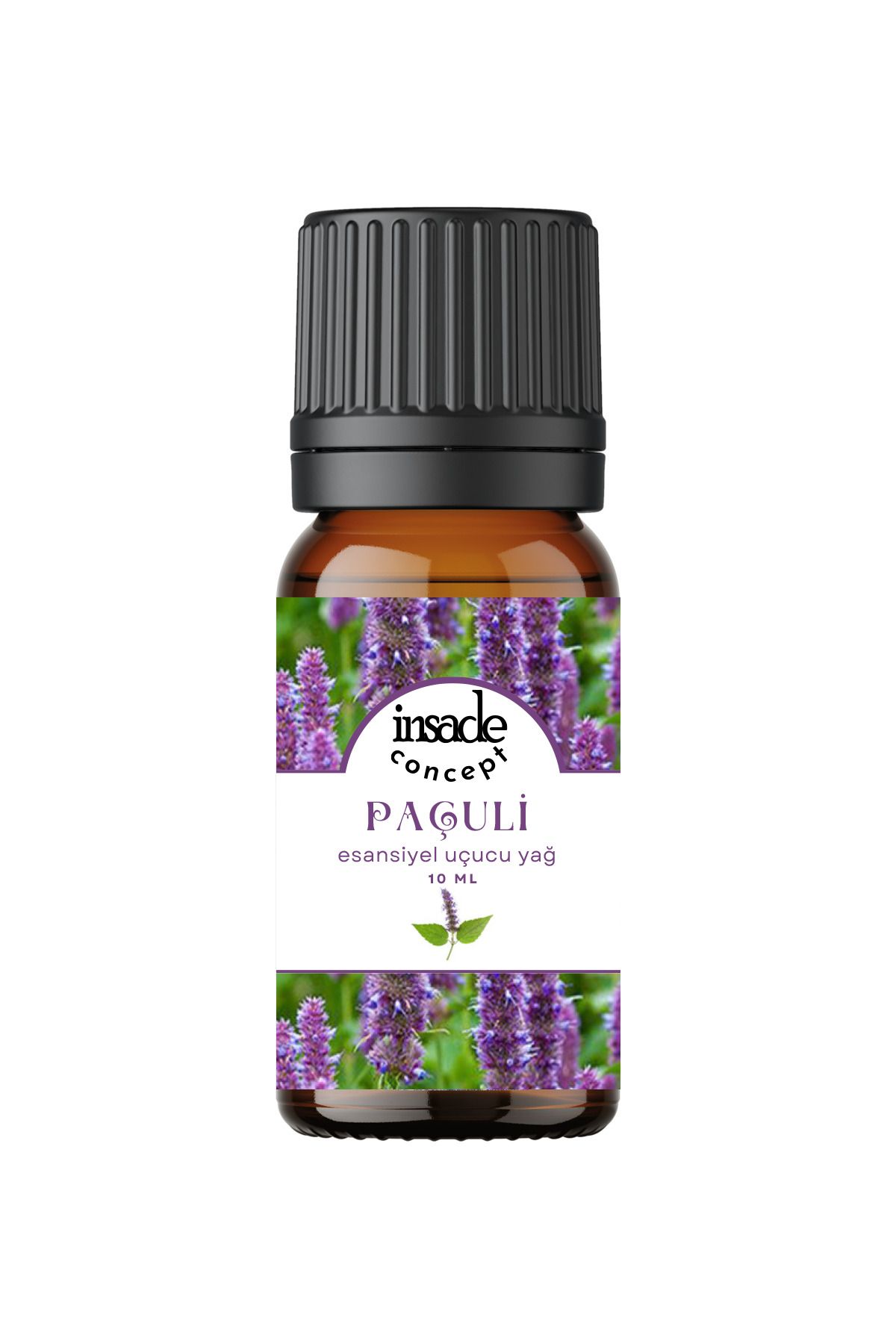 inSade Concept - Paçuli - Esansiyel Uçucu Yağ - Oda Kokusu - Çamaşır Yün Kurutma Topu Kokusu - 10 ml - 1 Adet