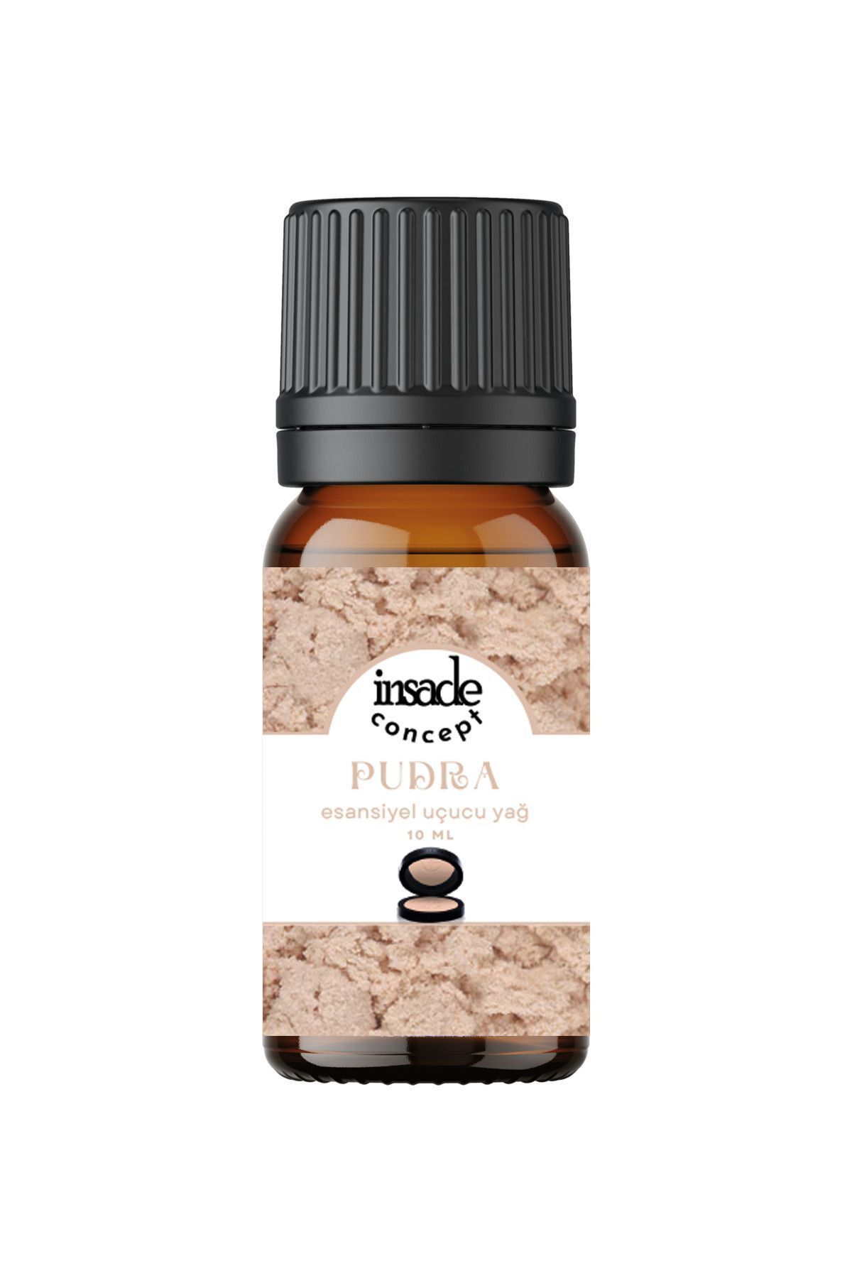 inSade Concept - Pudra - Esansiyel Uçucu Yağ - Oda Kokusu - Çamaşır Yün Kurutma Topu Kokusu - 10 ml - 1 Adet