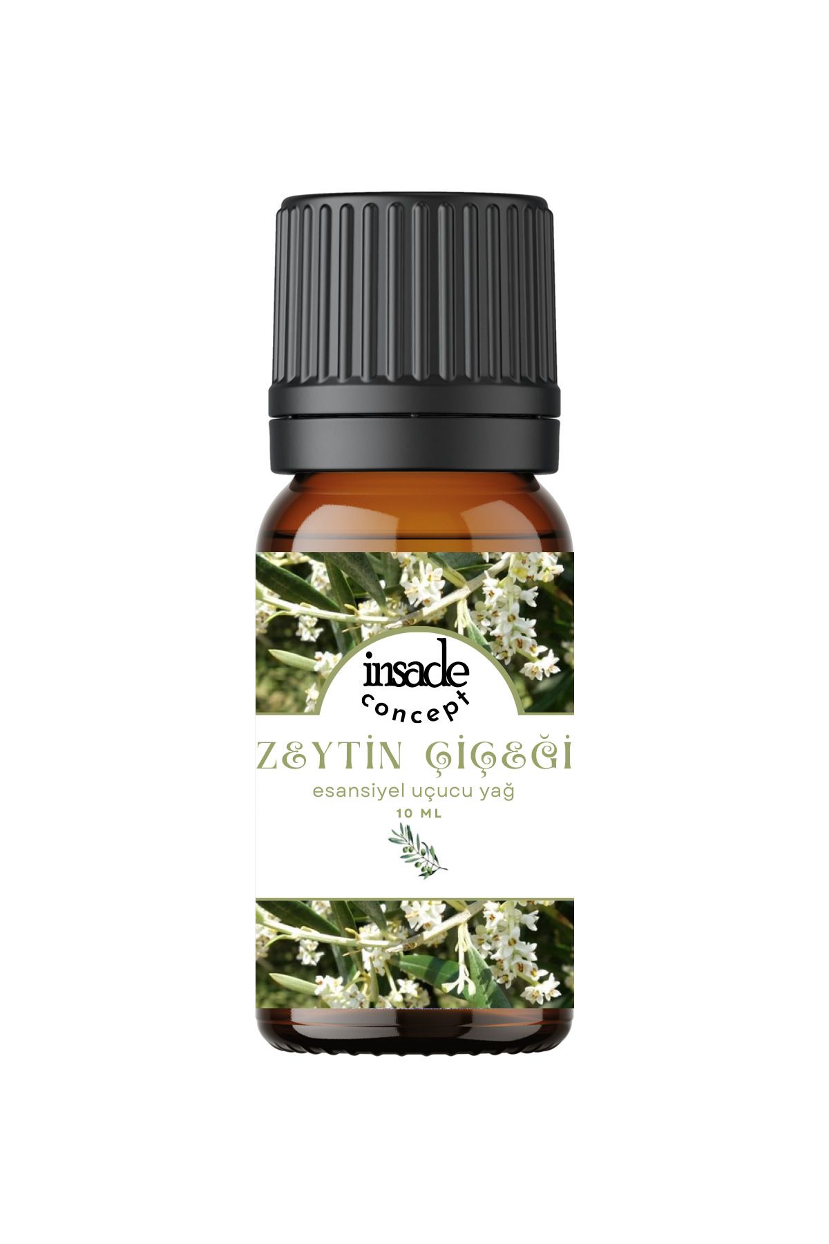 inSade Concept - Zeytin Çiçeği - Esansiyel Uçucu Yağ - Oda Kokusu - Çamaşır Yün Kurutma Topu Kokusu - 10 ml - 1 Adet
