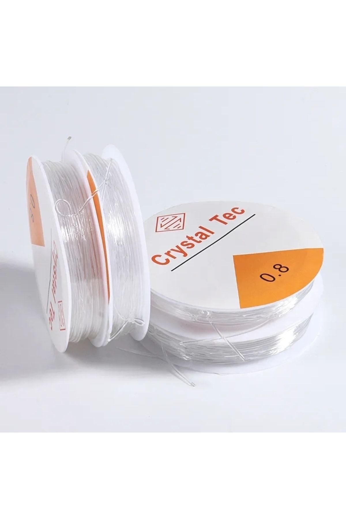 inSade Concept - Takı Yapımı Için Şeffaf Esnek Misina 1 Adet 0.8mm
