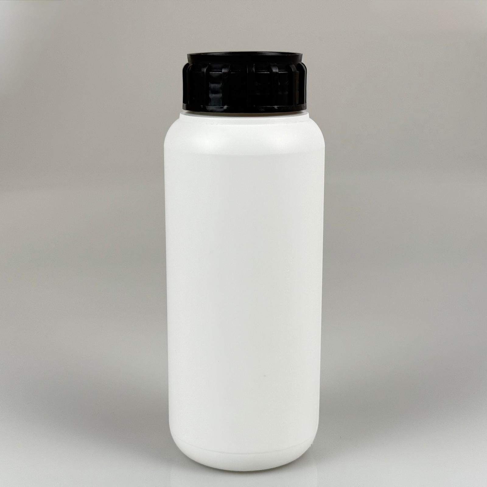 0,5 Lt Zirai İlaç Bidonu Beyaz + Siyah Alüminyum Folyolu İndiksiyon Conta Sk50 Kapak - 500 Cc Pe Polietilen Tarım Bidon