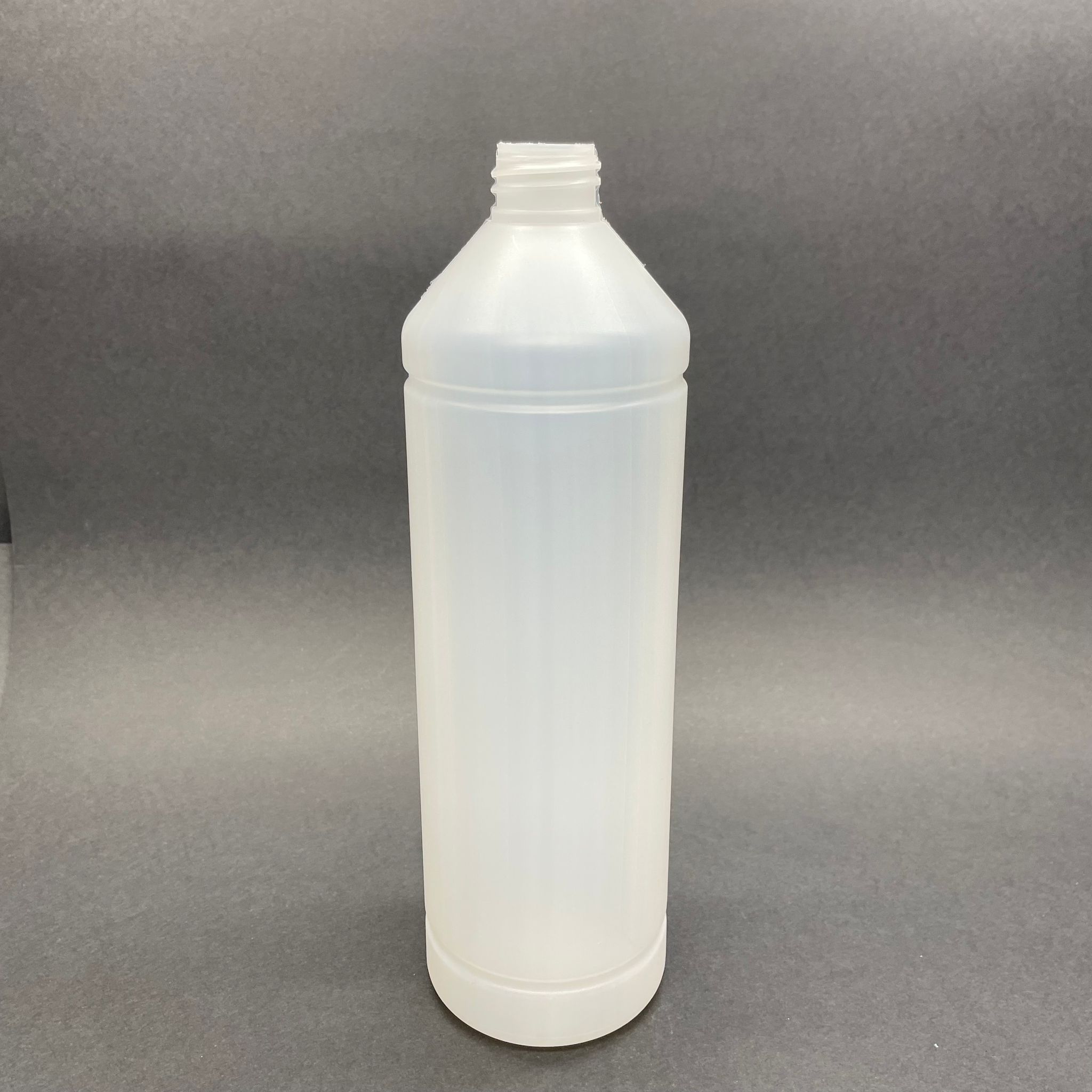 1 Litre Tiner Şişesi - 28 Ağız Kapaksız - 1000 Ml Kimyasala Dayanıklı Plastik Şişe - 1 Lt Polietilen Şişe Uzun