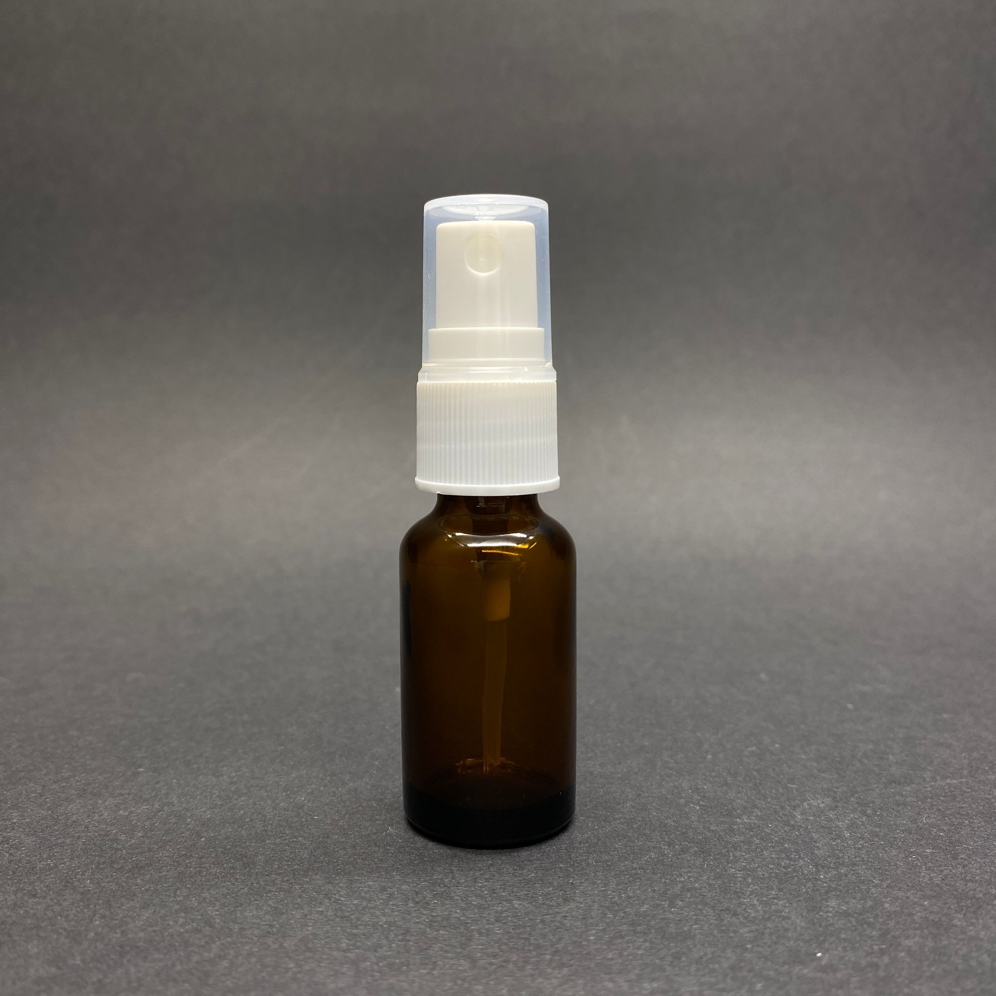 10 Cc Amber Cam Şişe Beyaz Spreyli Takım - 10 Ml Spreyli Kahverengi Cam Şişe - Sızdırmaz Spreye Tam Uyumlu Özel Şişe