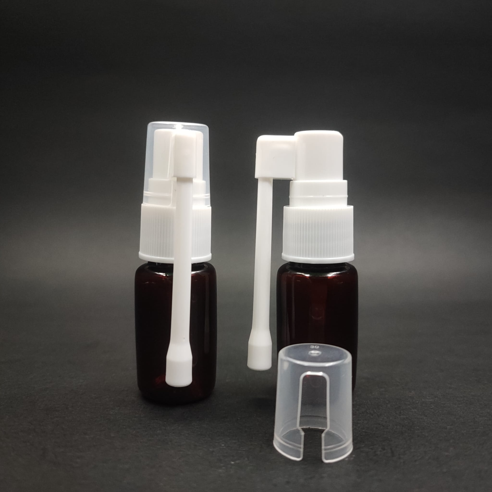 10 Cc Amber Pet Şişe - Oral Boğaz Spreyli 10 Ml Plastik Şişe