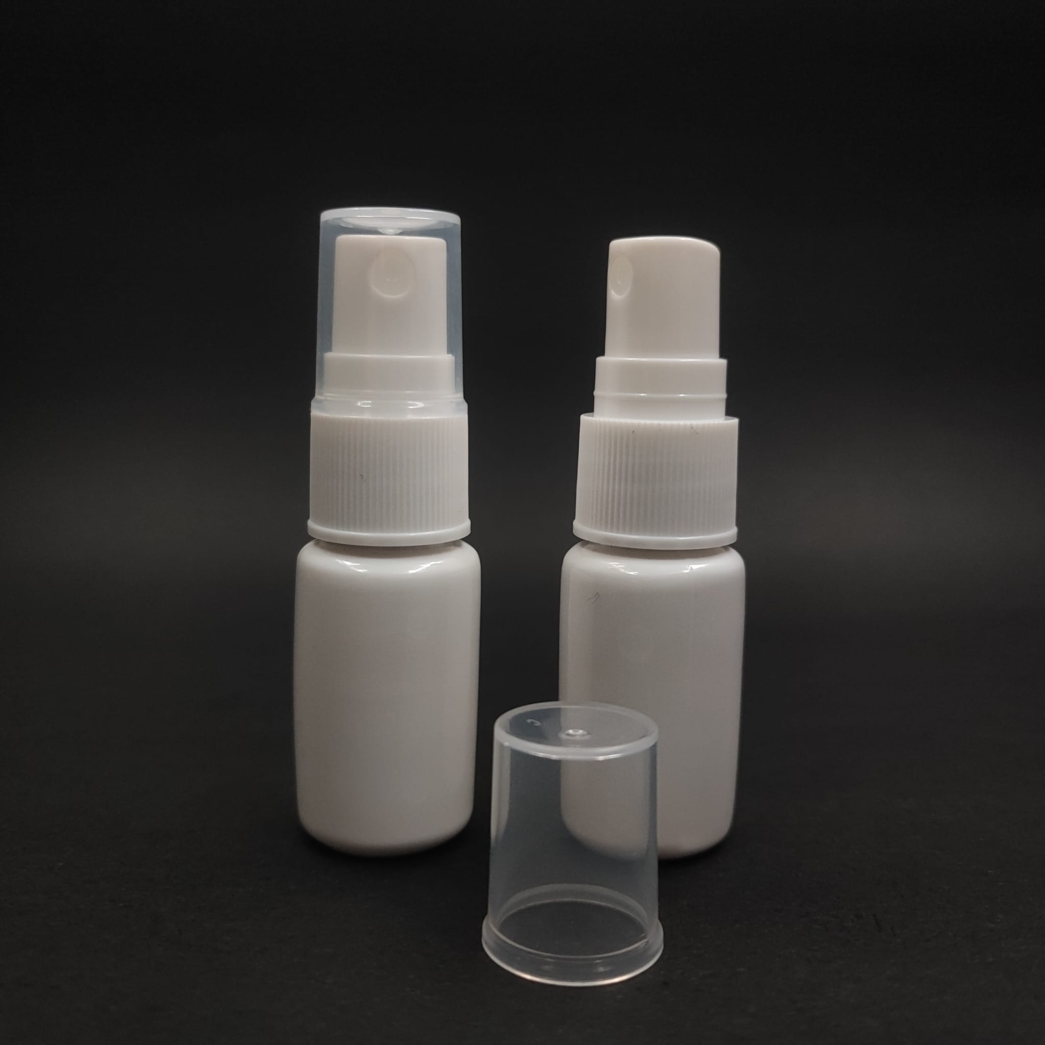 10 Cc Beyaz Pet Şişe - Beyaz Spreyli Tester 10 Ml Plastik Şişe