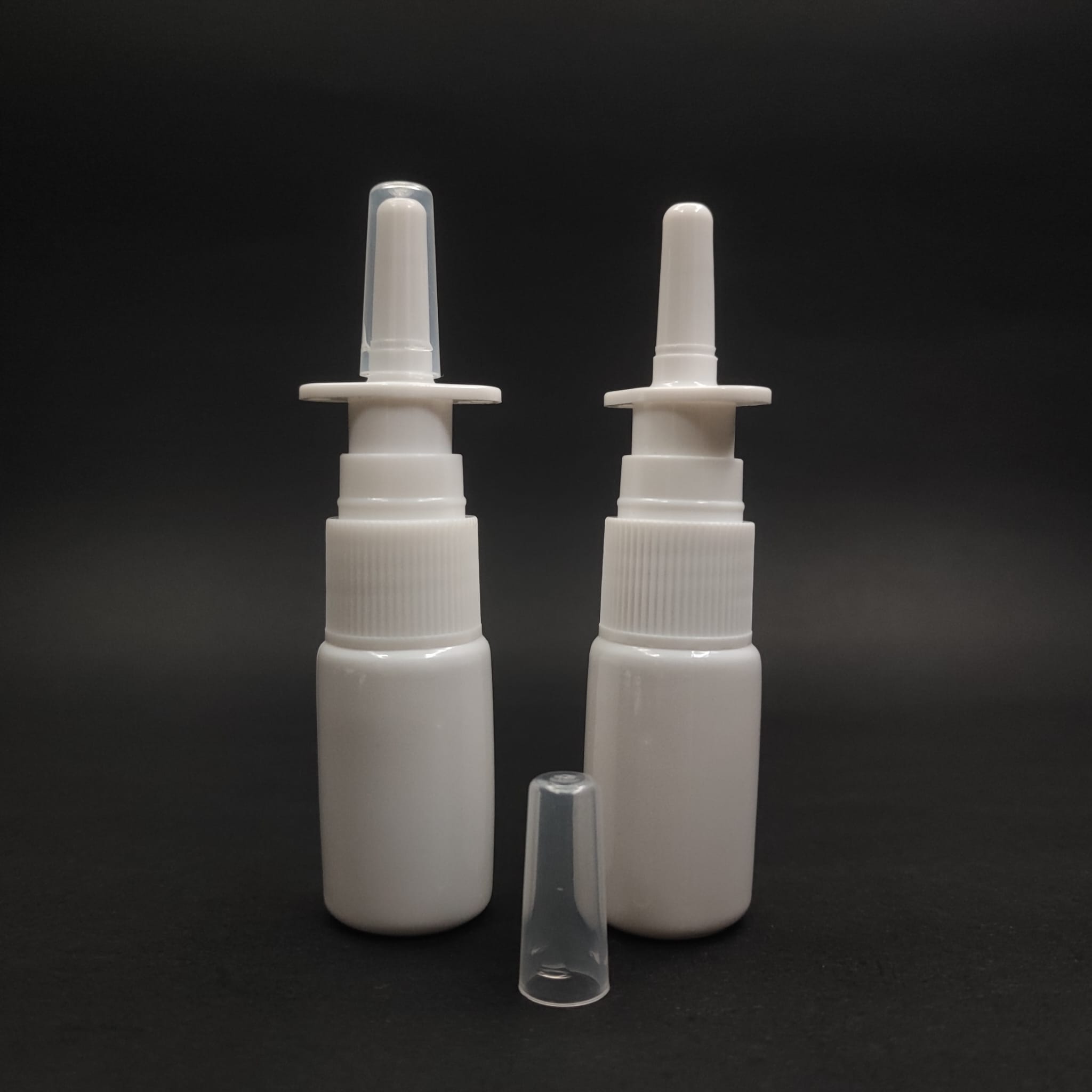 10 Cc Beyaz Pet Şişe- Nazal Burun Spreyli 10 Ml Plastik Şişe