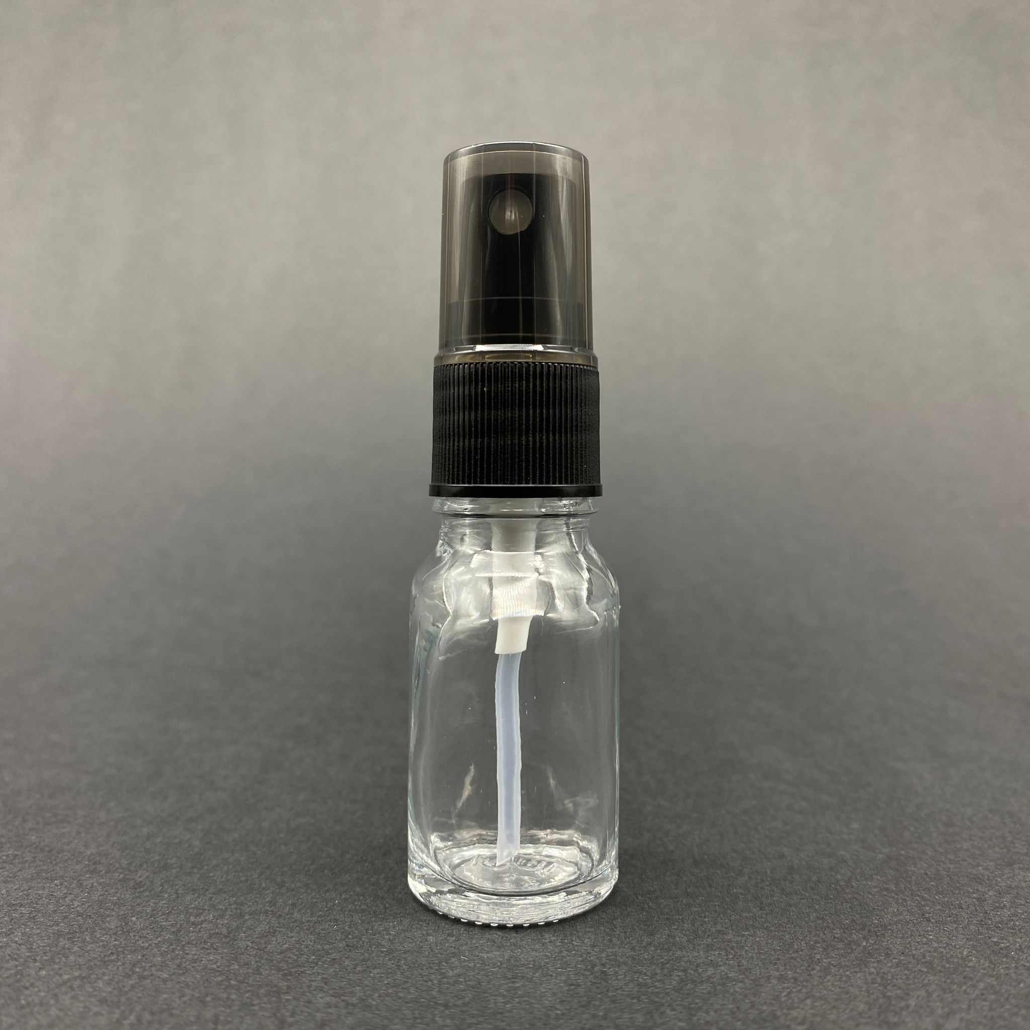 10 Cc Cam Şişe Siyah Spreyli Takım - 10 Ml Spreyli Cam Şişe