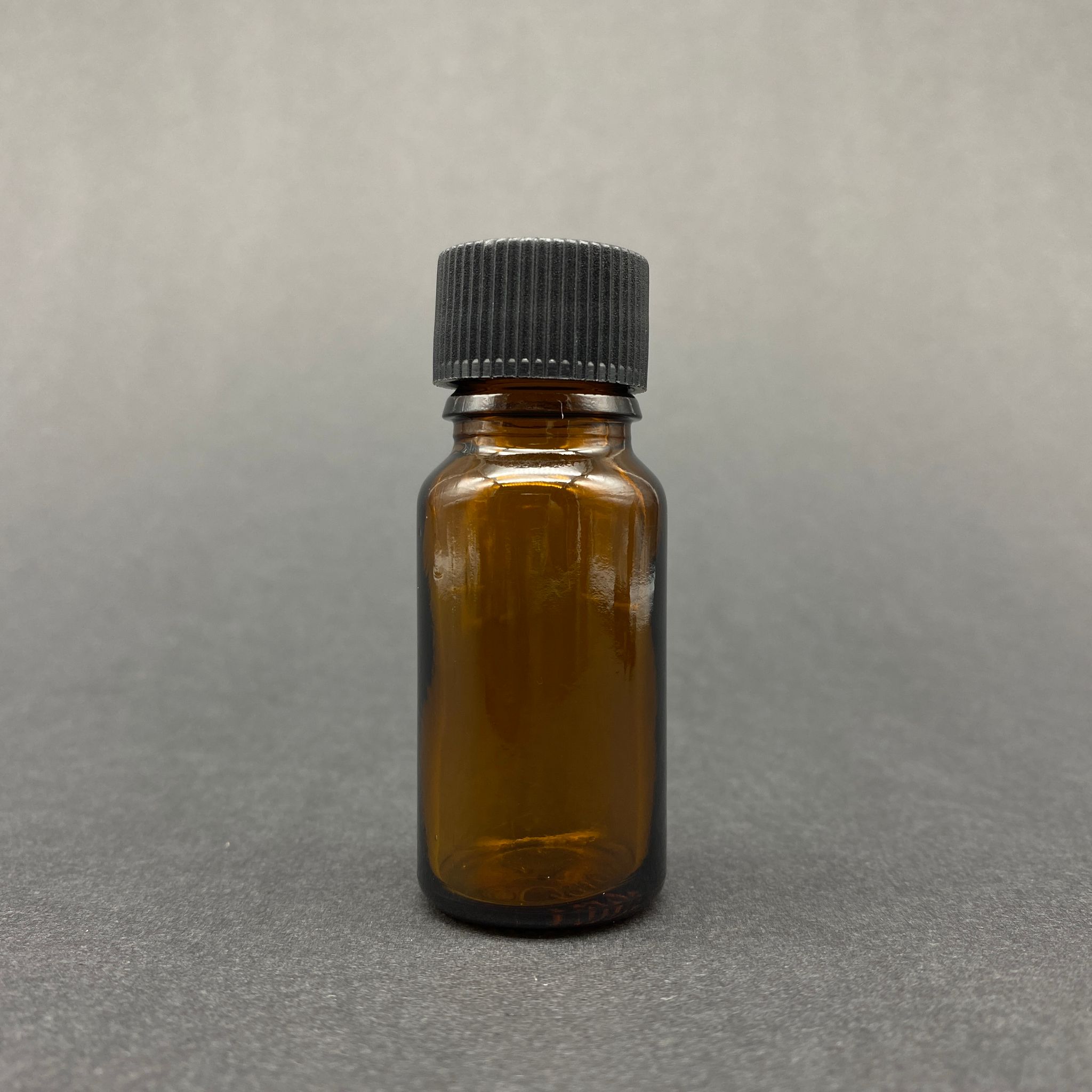 10 Cc Kahverengi Cam Şişe - Siyah Kapaklı - 10 Ml Amber Standart Cam Şişe