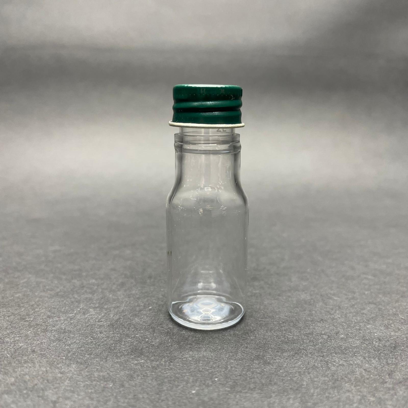 10 Cc Pet Şişe - Yeşil Metal Kapaklı - 10 Ml Pet Şişe - 10 Cc Plastik Şişe (Silme 15 Cc)