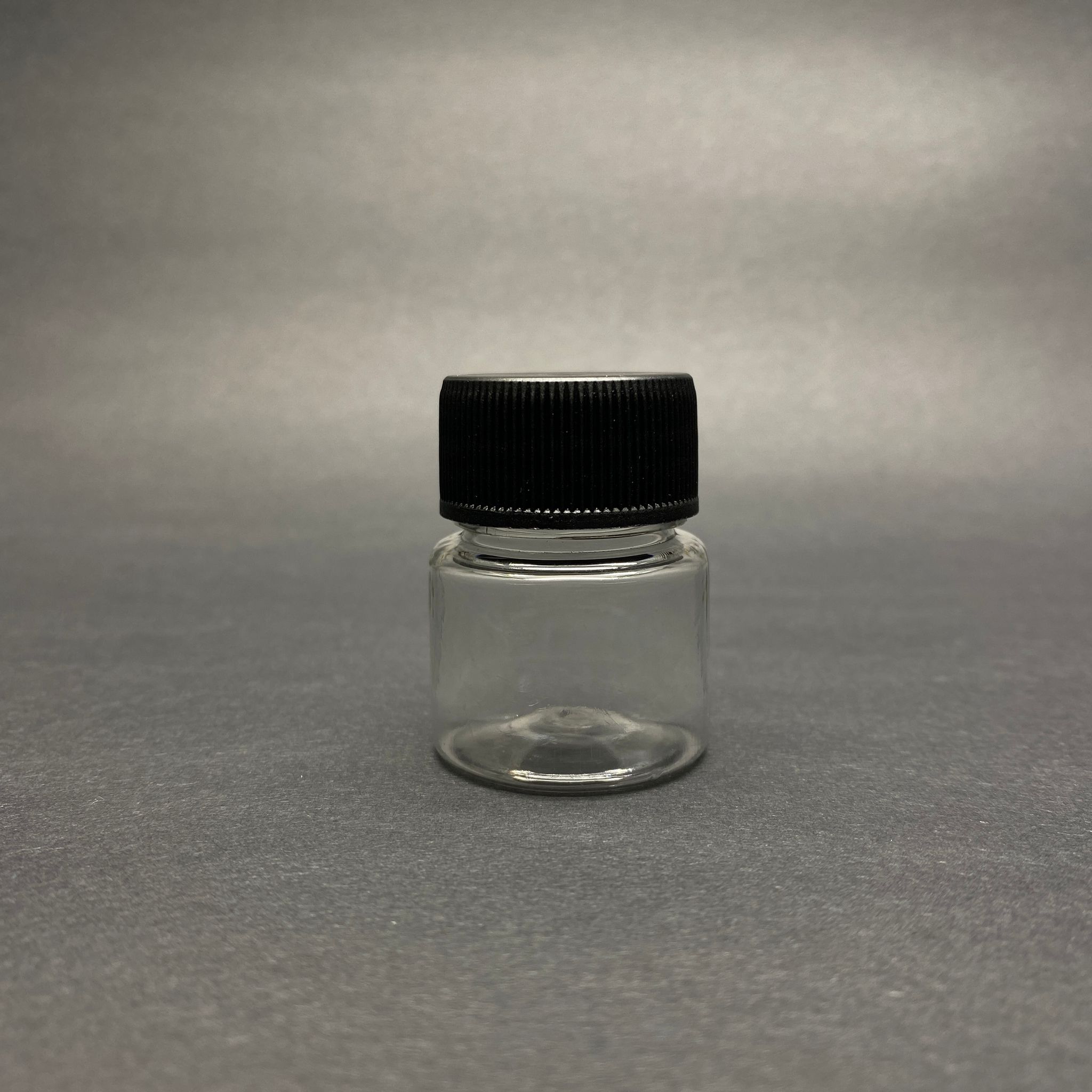 10 Cc Şeffaf Pet Kavanoz - Siyah Sızdırmaz Kapaklı - 10 Ml Geniş Ağızlı Pet Şişe - Minik Numune Kavanozu - Ufak Plastik Kavanoz