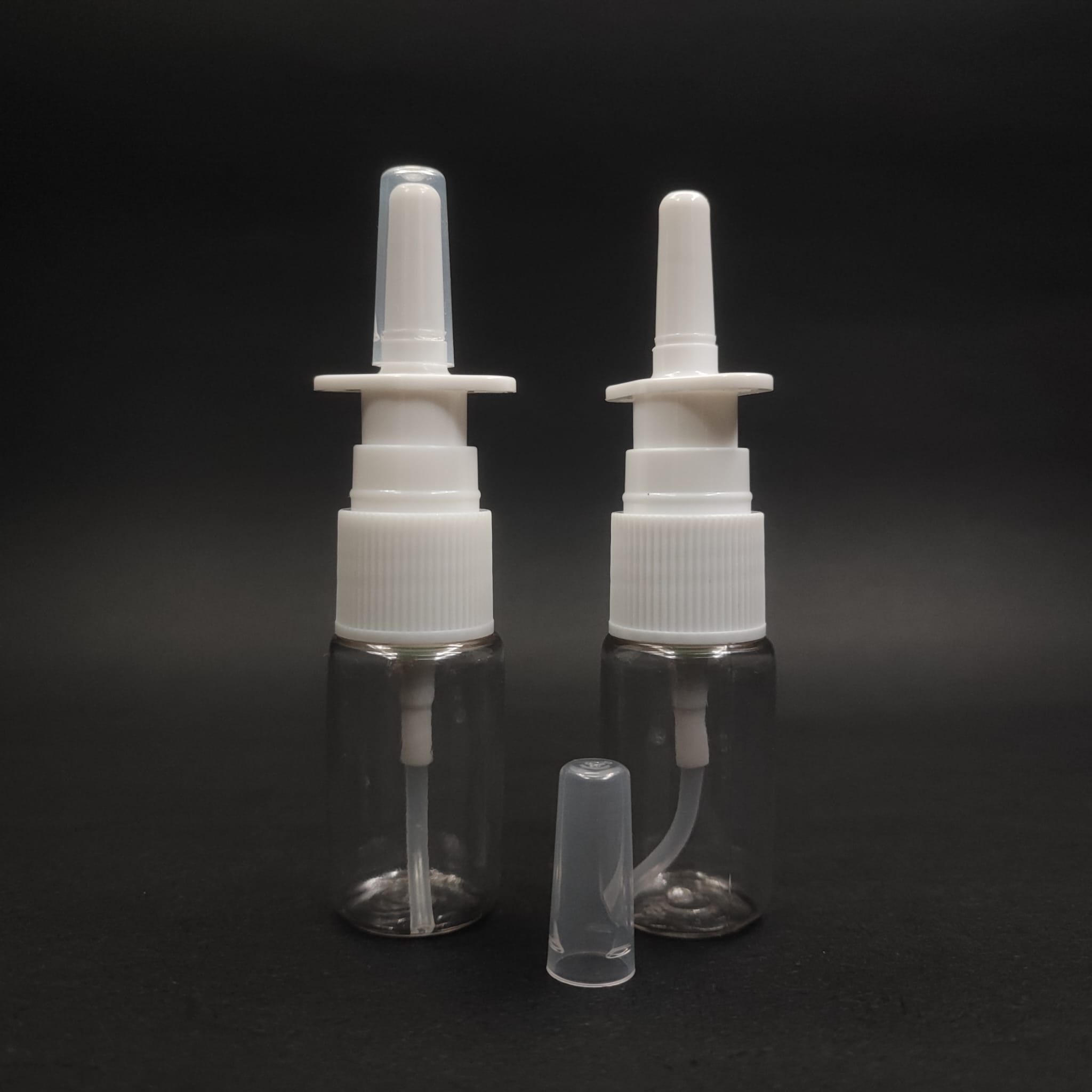 10 Cc Şeffaf Pet Şişe- Nazal Burun Spreyli 10 Ml Plastik Şişe