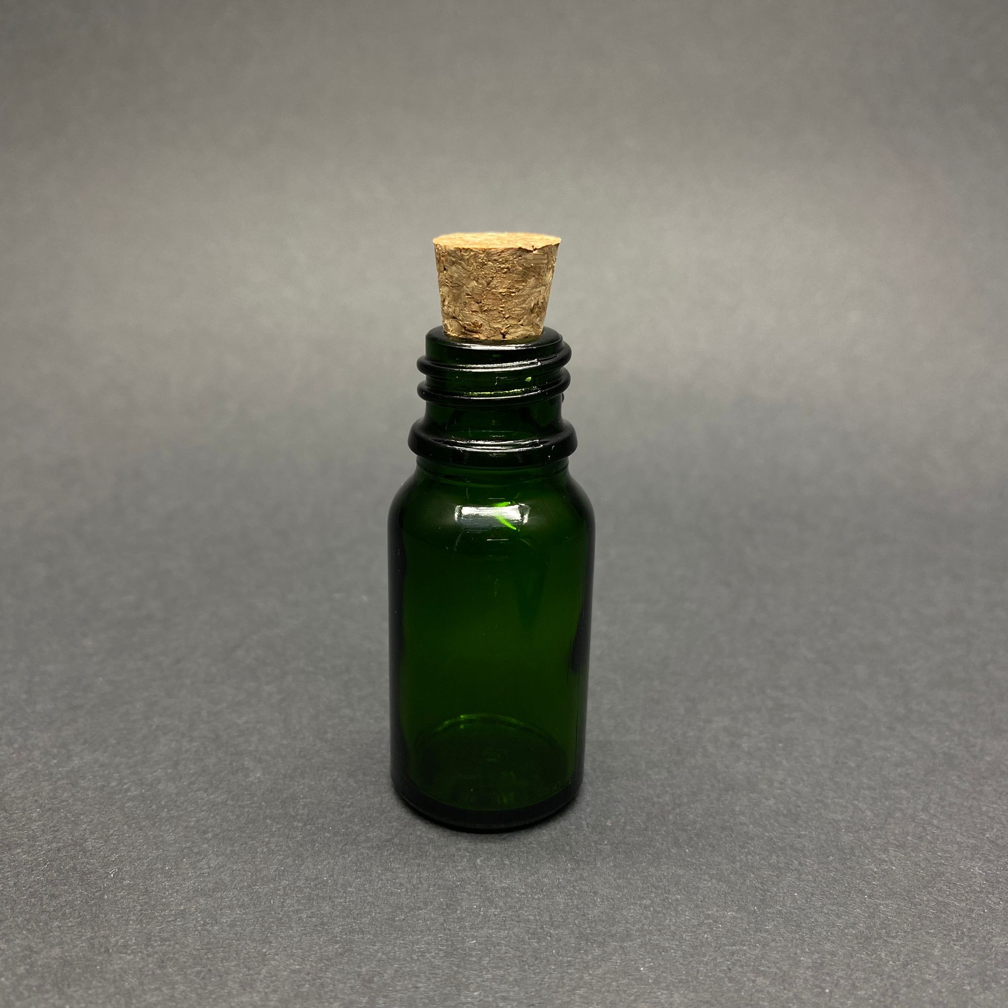 10 Cc Yeşil Cam Şişe - Mantar Tıpalı - 10 Ml Yeşil Mantarlı Cam Şişe