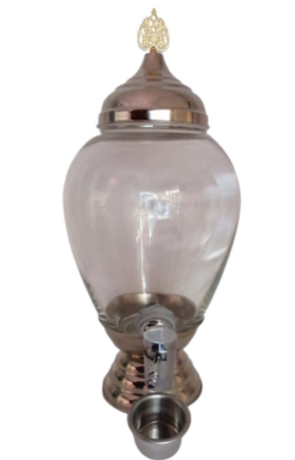 10 Litre Silindirik Musluklu Bal Kavanozu Kaplamalı