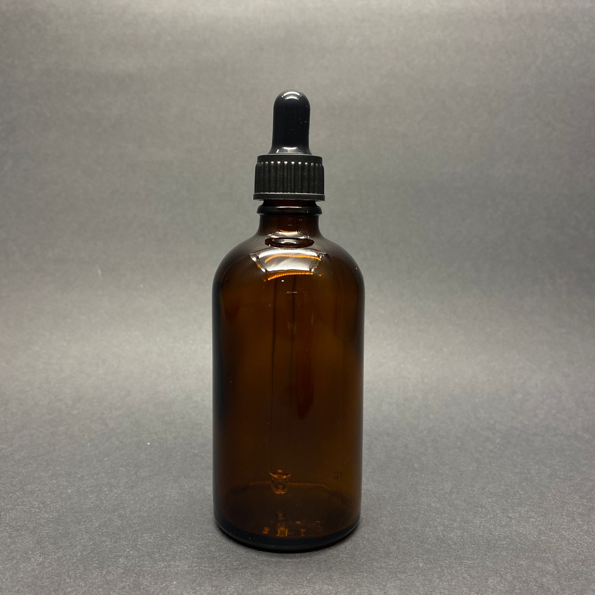 100 Cc Amber Cam Damlalıklı Şişe - Siyah Emzik - Siyah Plastik Kapak - 100 Ml Kahverengi Cam Damlalıklı Şişe