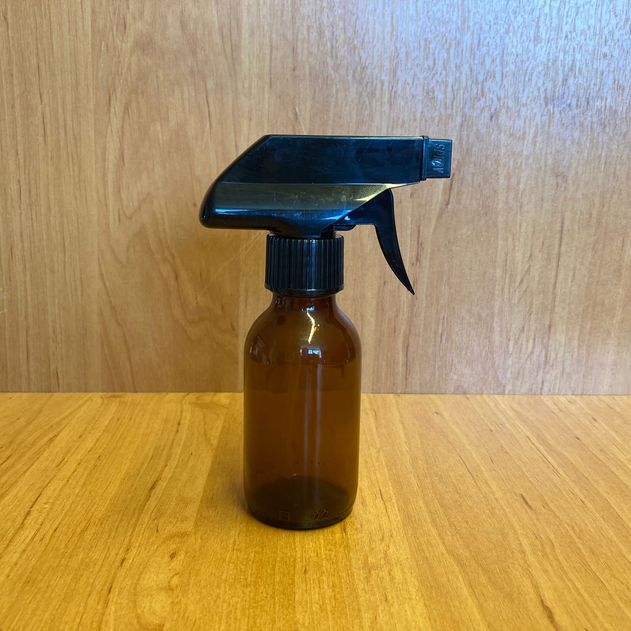 100 Cc Amber Cam Şişe - Siyah Tetik Spreyli - 100 Ml Kahverengi Spreyli Şişe