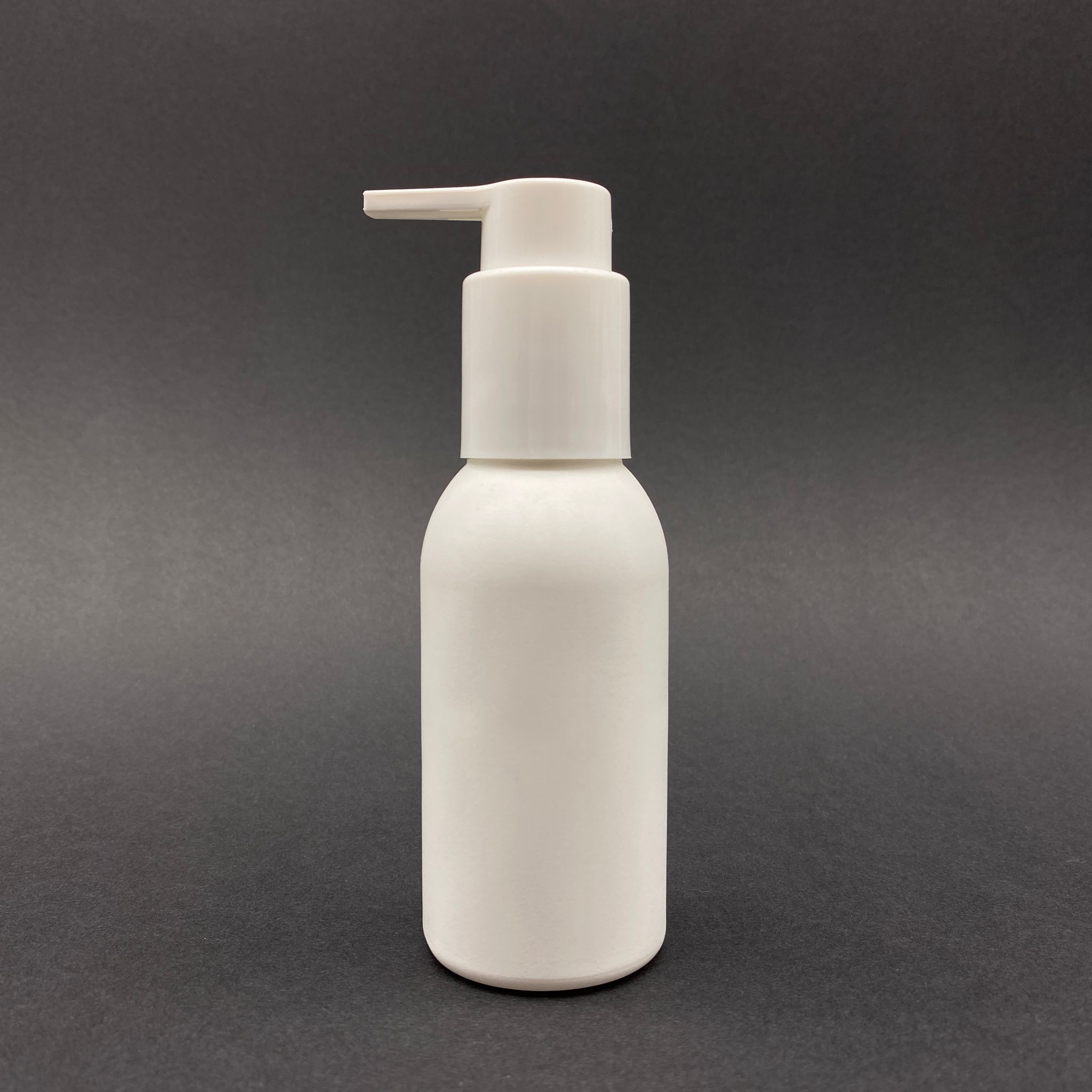 100 Cc Beyaz Polietilen Şişe - Beyaz Xavıer  Pompalı - 100 Ml Pompalı Plastik Şişe