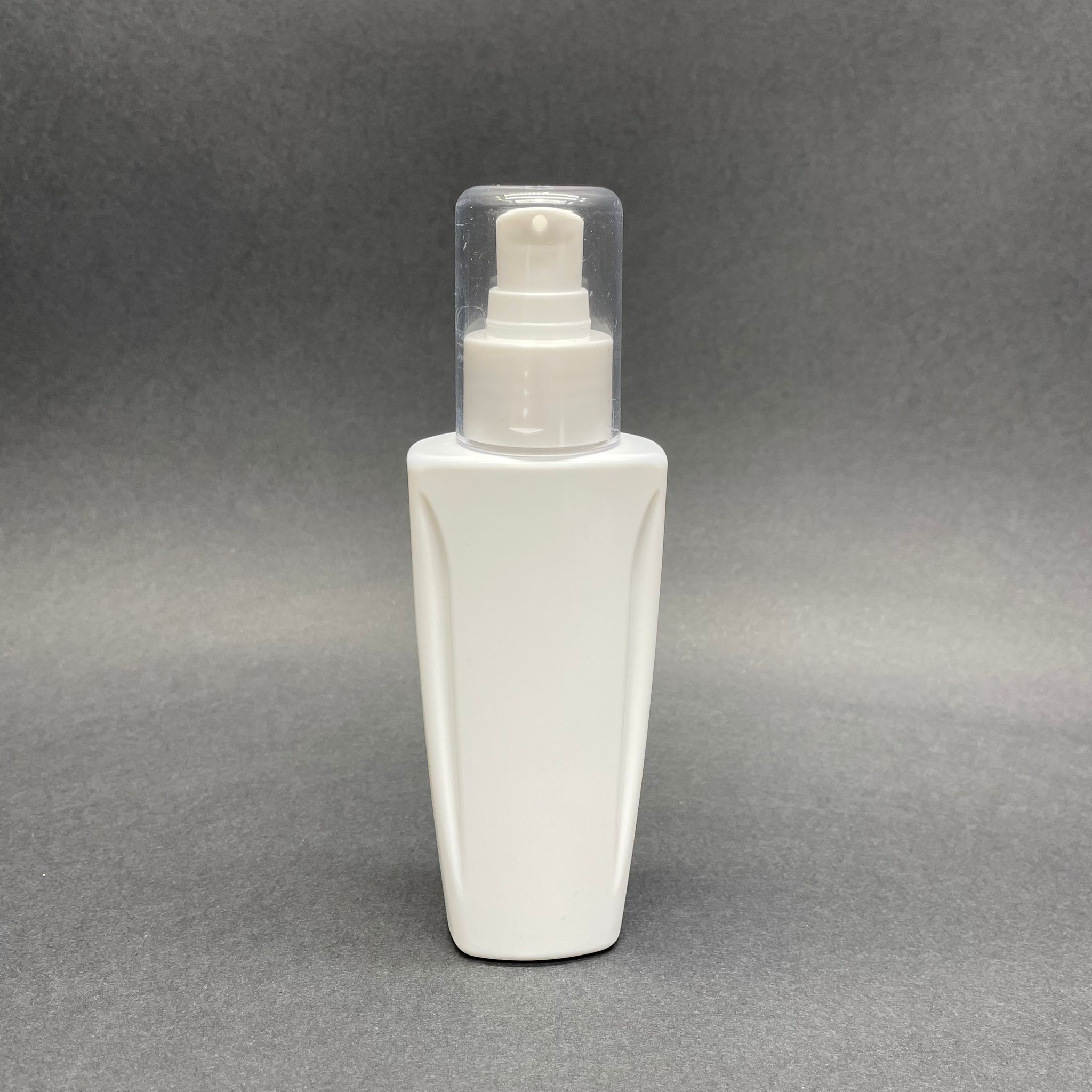 100 Cc Beyaz Sert Pet Şişe (Loreal Paris Model) Beyaz Losyon Pompalı - 100 Ml Kozmetik Pet Şişe