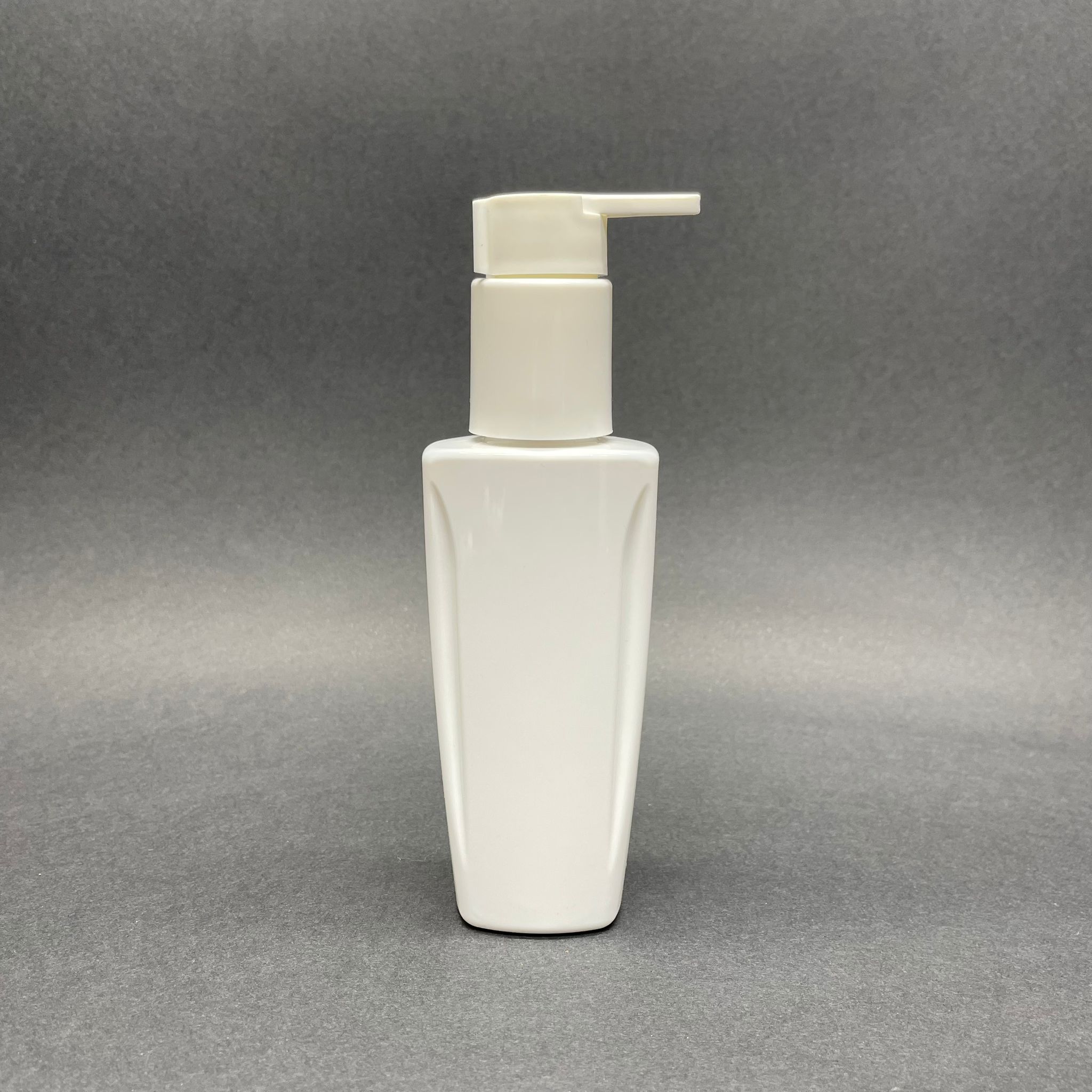 100 Cc Beyaz Sert Pet Şişe (Loreal Paris Model) Beyaz Xavier Pompalı - 100 Ml Kozmetik Pet Şişe