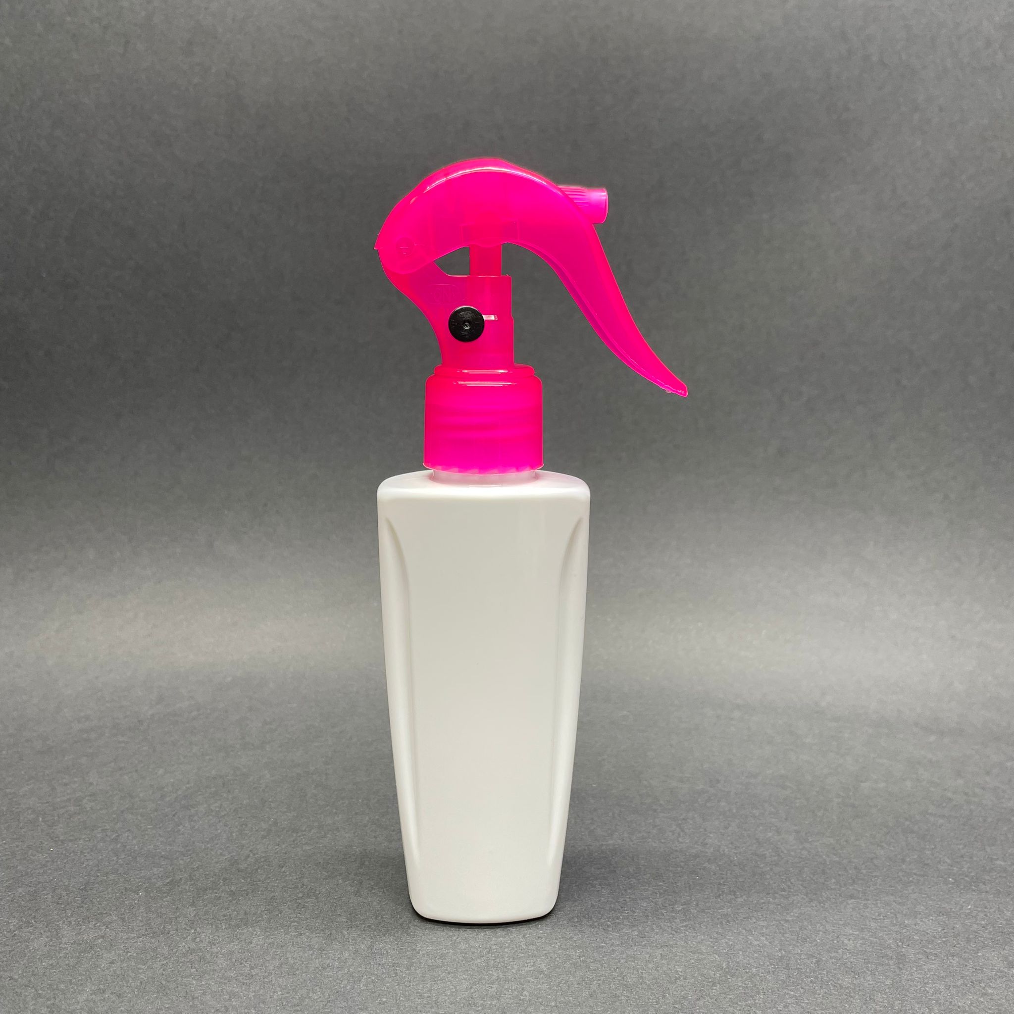 100 Cc Beyaz Sert Pet Şişe (Loreal Paris Model) Pembe Triger Spreyli - 100 Ml Kozmetik Pet Şişe
