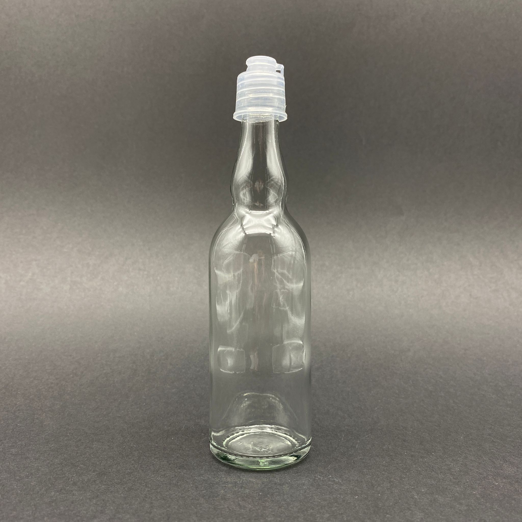 100 Cc Boğumlu Sos Şişesi - Akıtıcılı Fliptop Kapaklı - 100 Ml Cam Acı Sos Şişesi