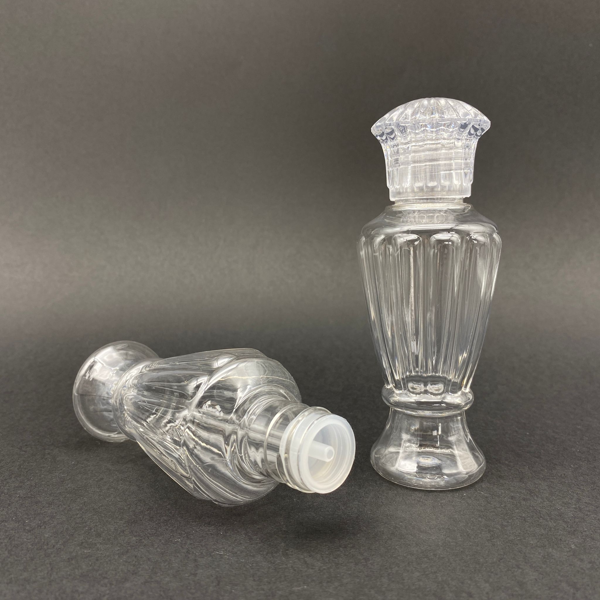 100 Cc Campet Vazo Hürrem Kolonya Şişesi - Kristal Kapaklı - Kolonya Tıpalı - 100 Ml Campet Kolonya Şişesi