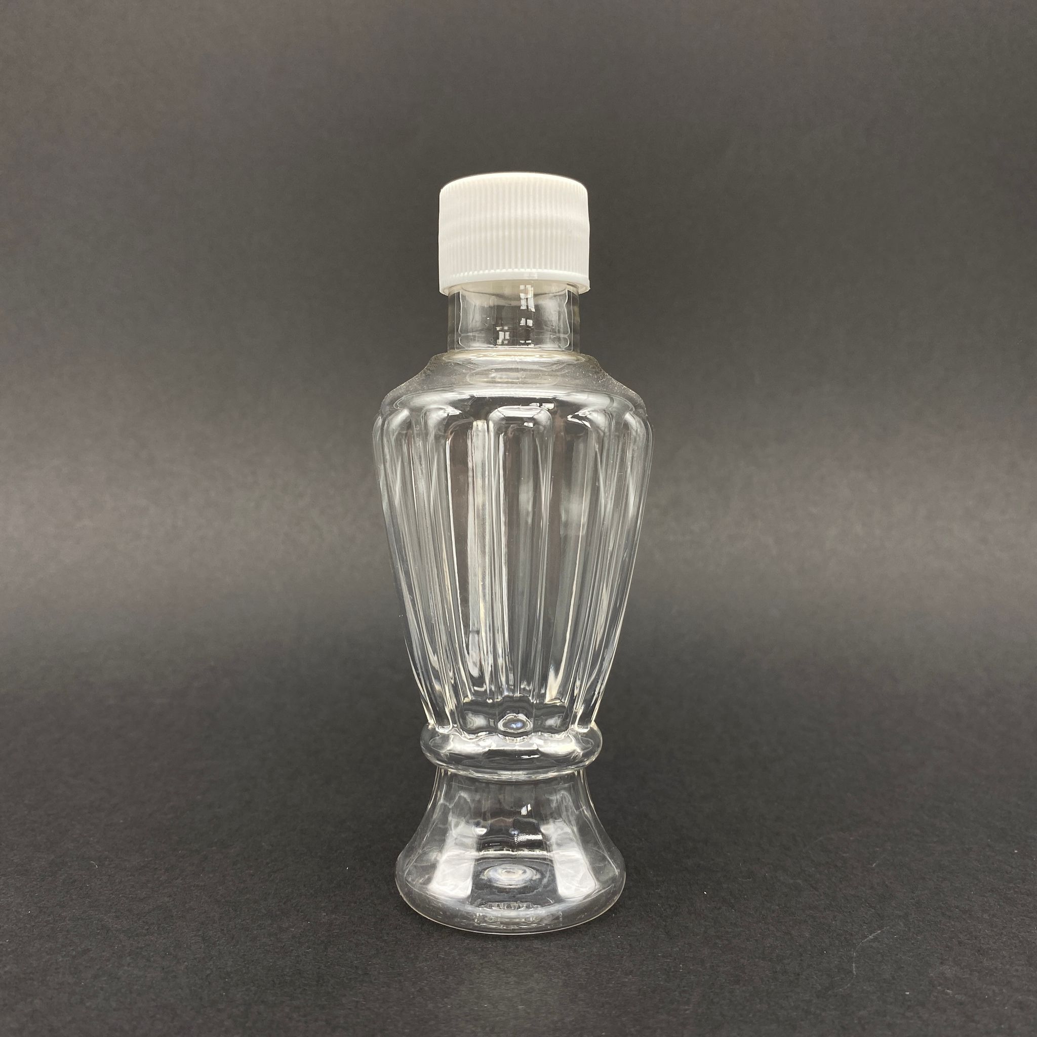 100 Cc Campet Vazo Hürrem Şişe - Beyaz Kapaklı - 100 Ml Vazo Kolonya Şişesi