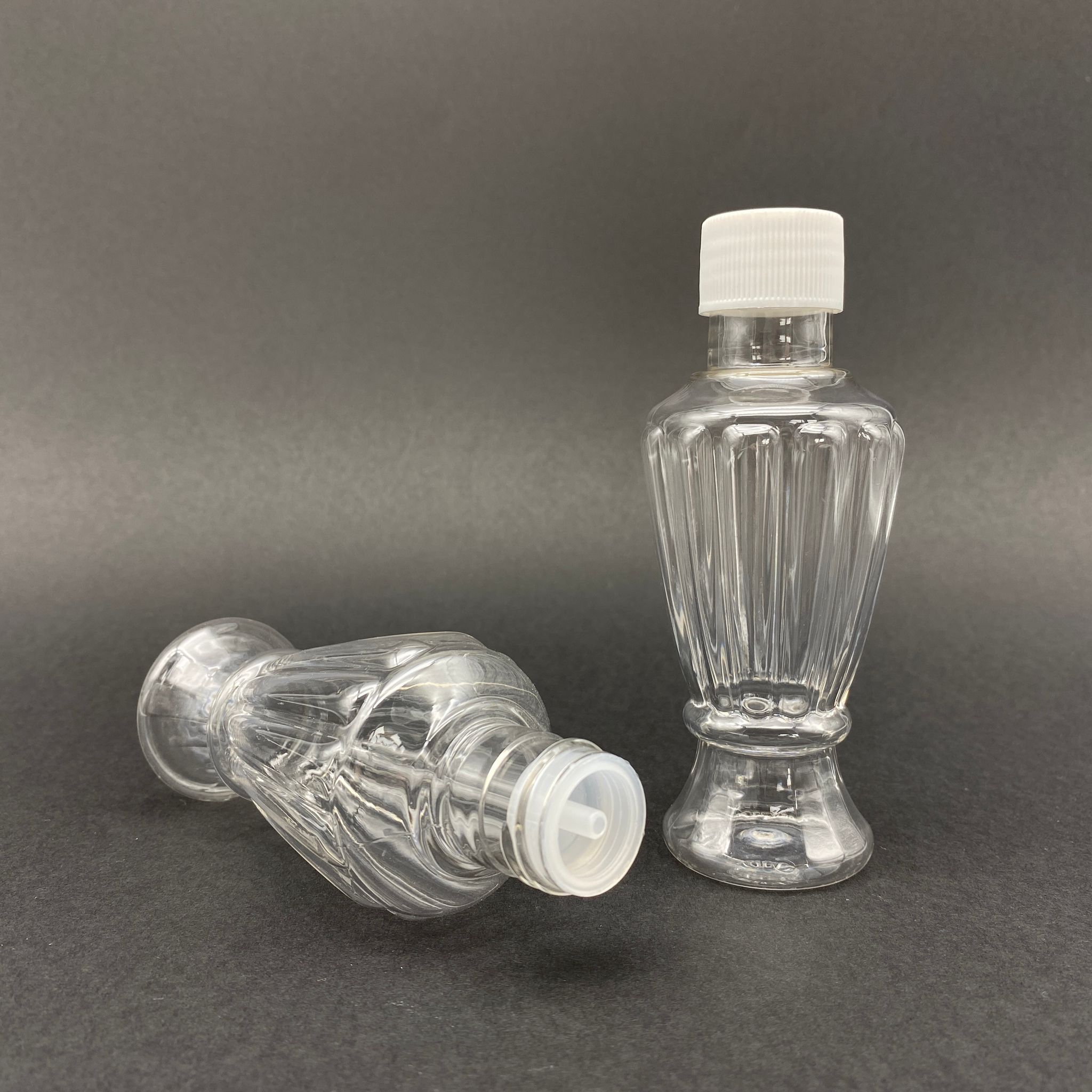 100 Cc Campet Vazo Hürrem Şişe - Beyaz Kapaklı - Kolonya Tıpalı - 100 Ml Vazo Kolonya Şişesi
