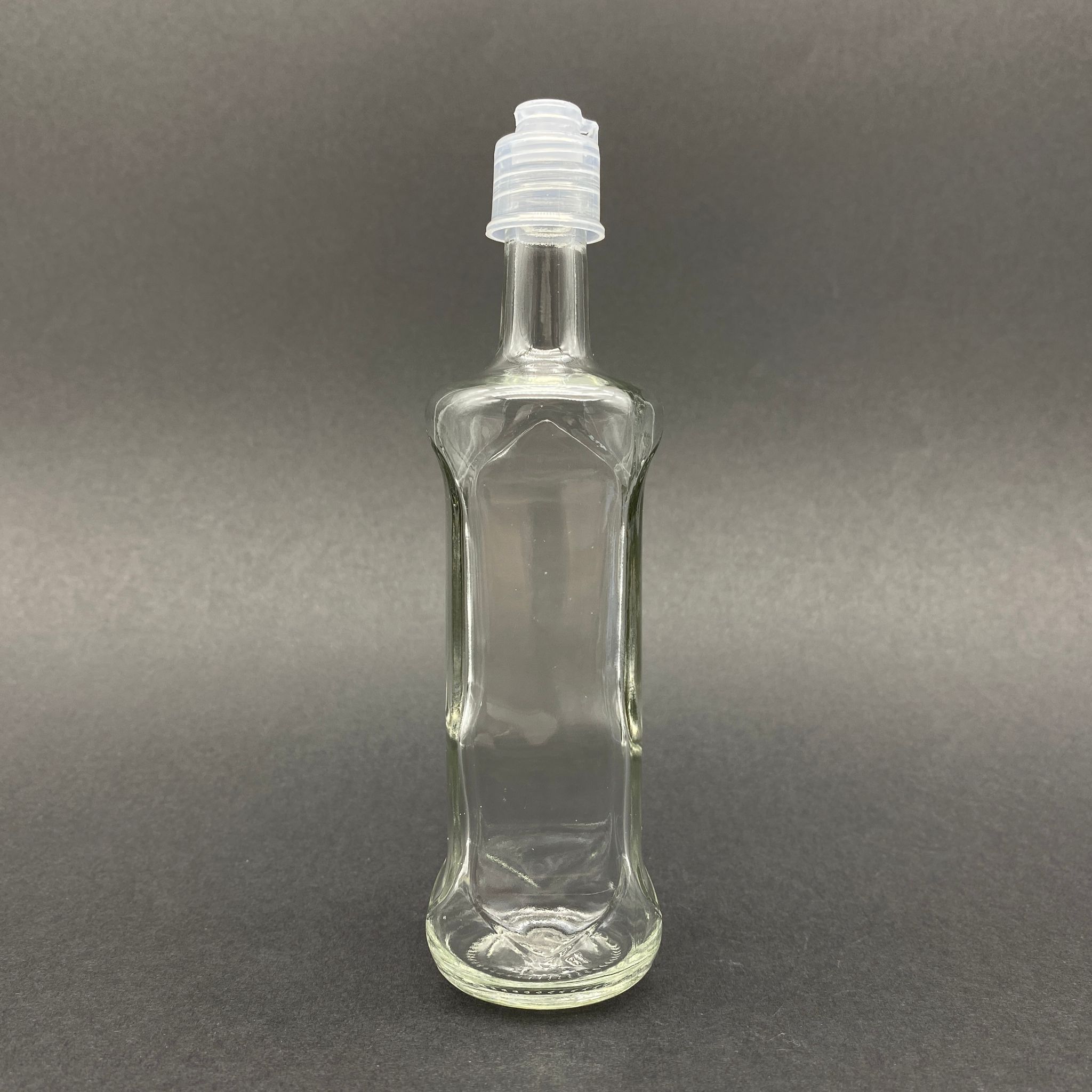 100 Cc Dorika Sos Şişesi - Akıtıcılı Fliptop Kapaklı - 100 Ml Cam Acı Sos Şişesi