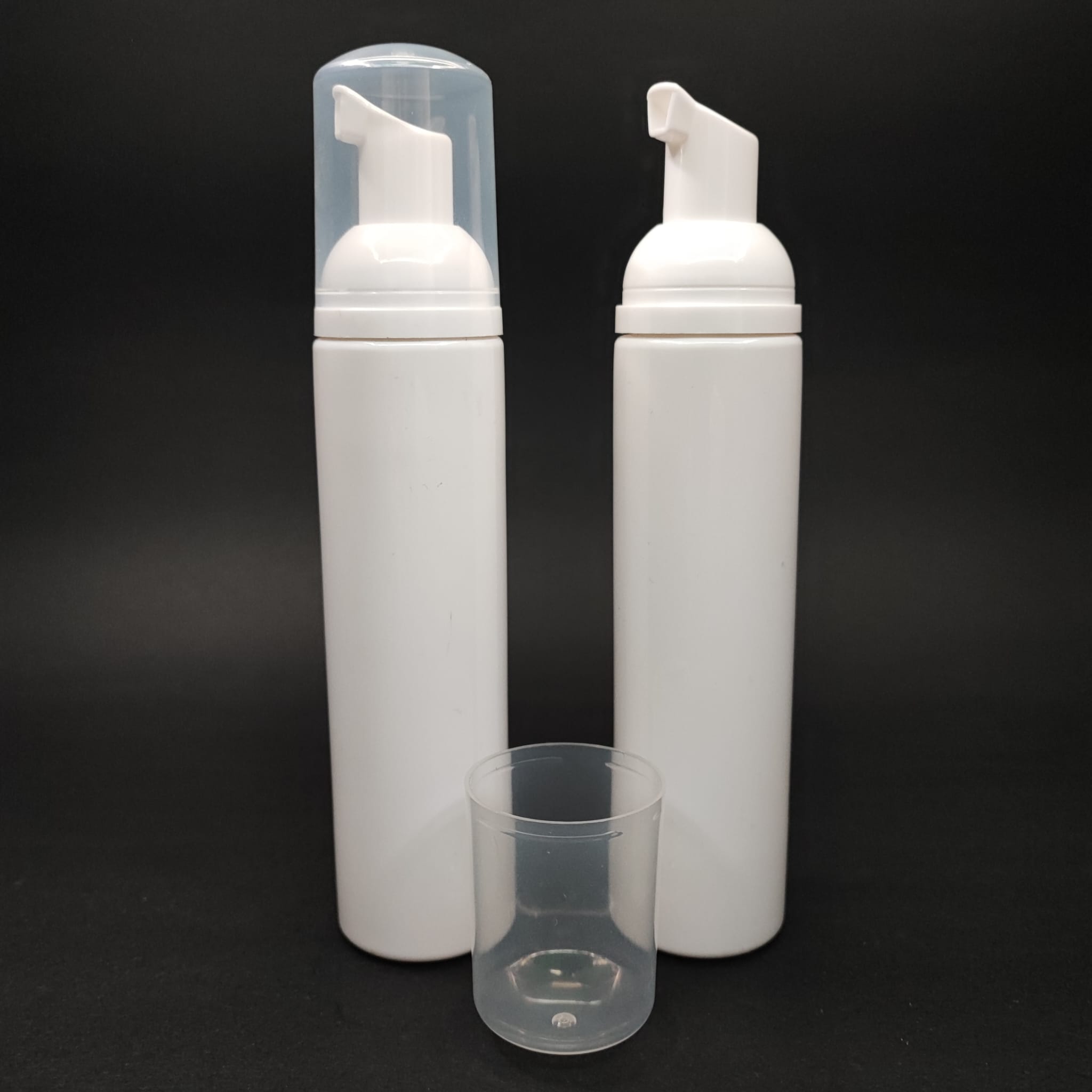 100 Cc Köpük Yapıcı Pompalı Şişe - Beyaz - Beyaz Köpük Pompa Beyaz Şişe - 100 Ml Şişe Köpük Pompası