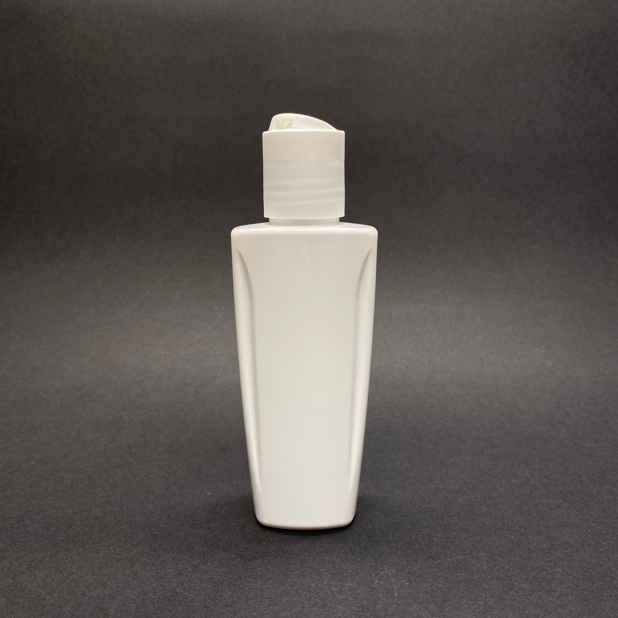 100 Cc Loreal Paris Model Pet Şişe - Beyaz Disktop Şampuan Kapaklı - Ağız Çapı 24 Mm - Beyaz