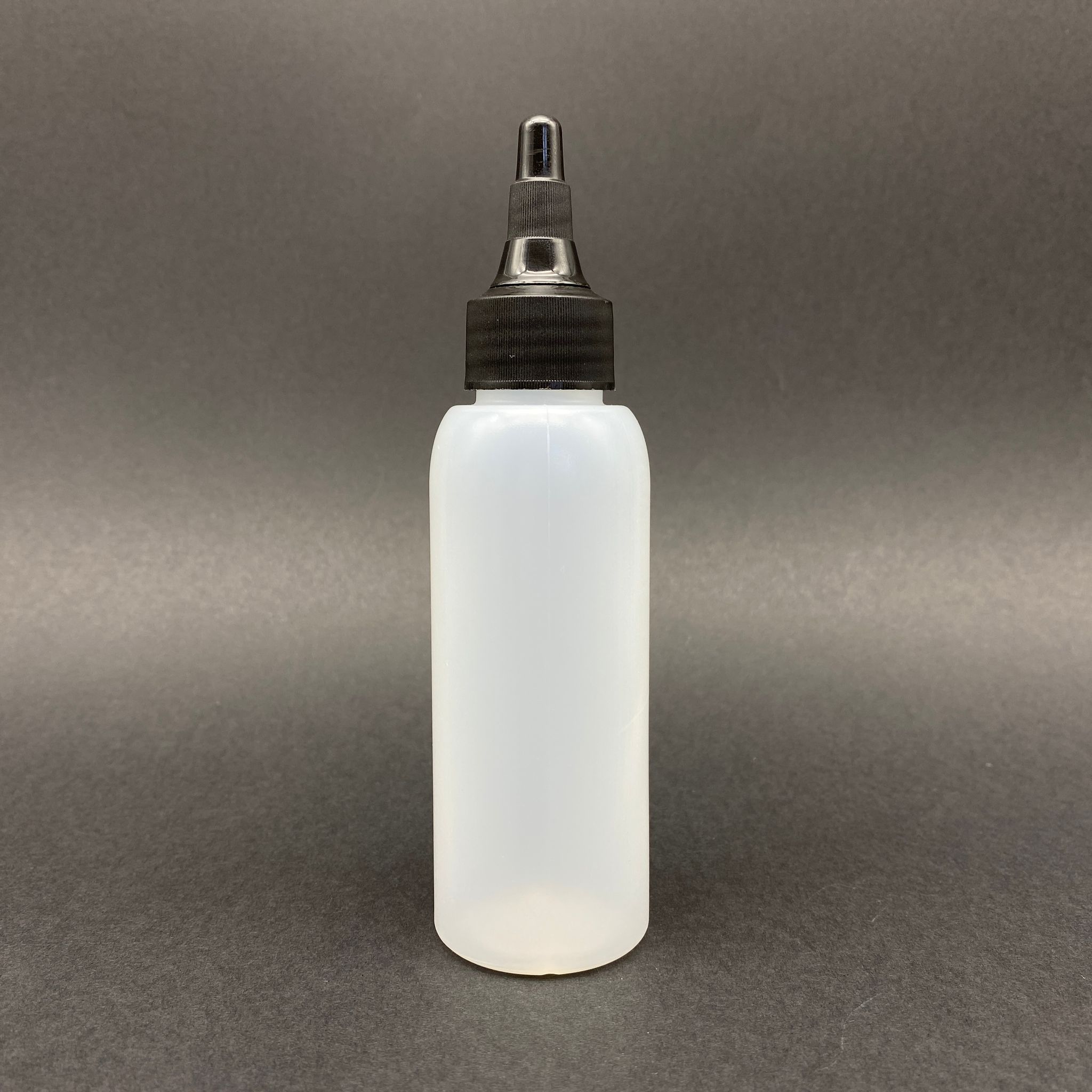 100 Cc Natürel Şişe - Siyah Akıtıcılı Asansör Kapaklı - 100 Ml Plastik Natürel Şişe