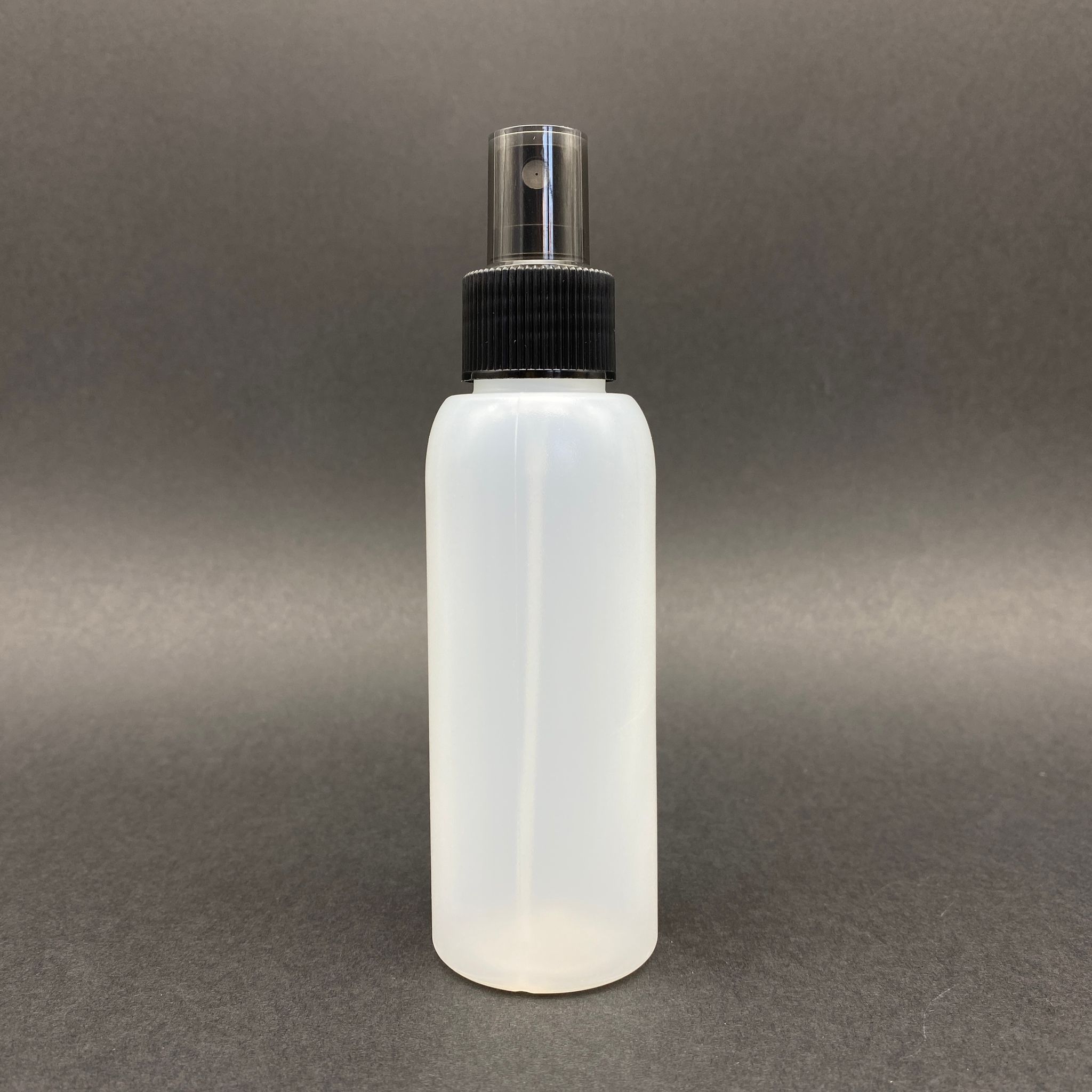 100 Cc Natürel Şişe - Siyah Spreyli - 100 Ml Plastik Spreyli Şişe