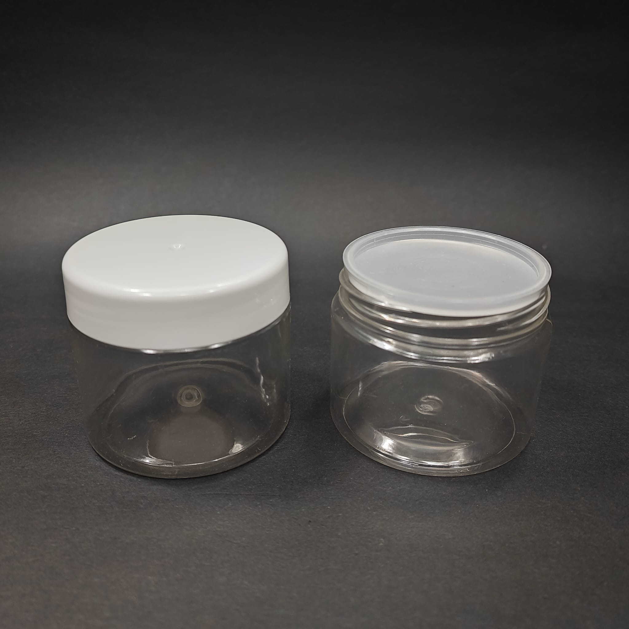 100 Cc Pet Kavanoz- Beyaz Kapaklı + İç Tıpalı - 100 Ml Plastik Kavanoz - Krem Kavanozu