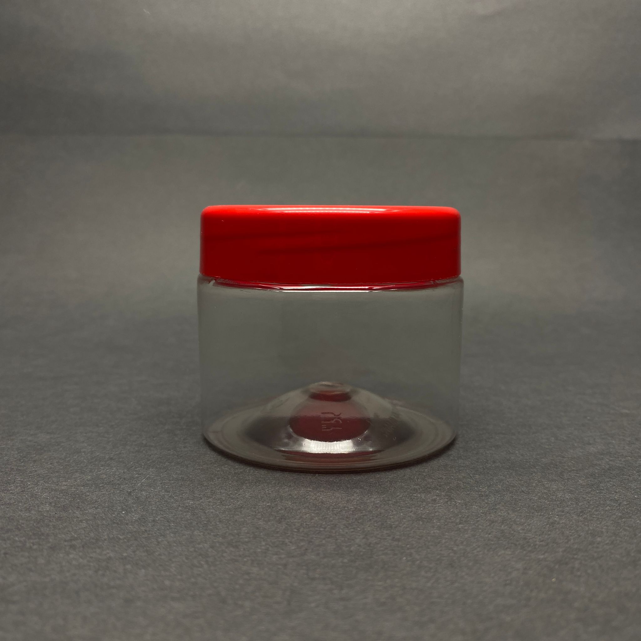 100 Cc Pet Kavanoz - Kırmızı Plastik Kapaklı - 100 Ml Plastik Kavanoz