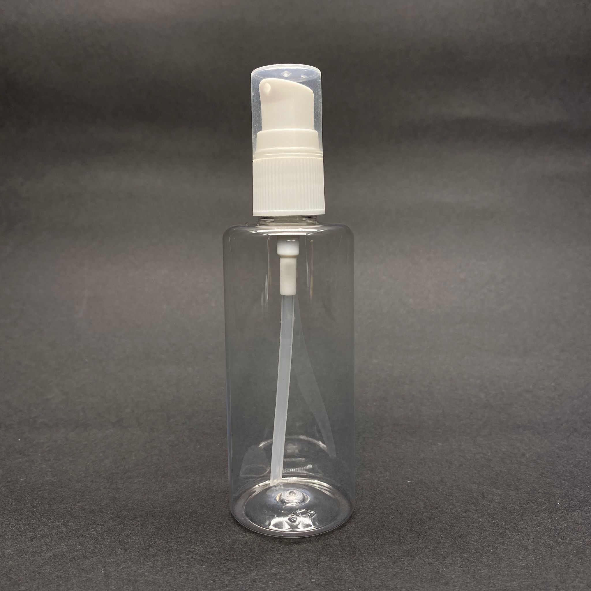 100 Cc Pet Şişe Silindir - Beyaz Losyon Pompalı - 100 Ml Krem Pompalı Pet Şişe (Yoğun Kıvamlı Sıvılarda Kullanılır)