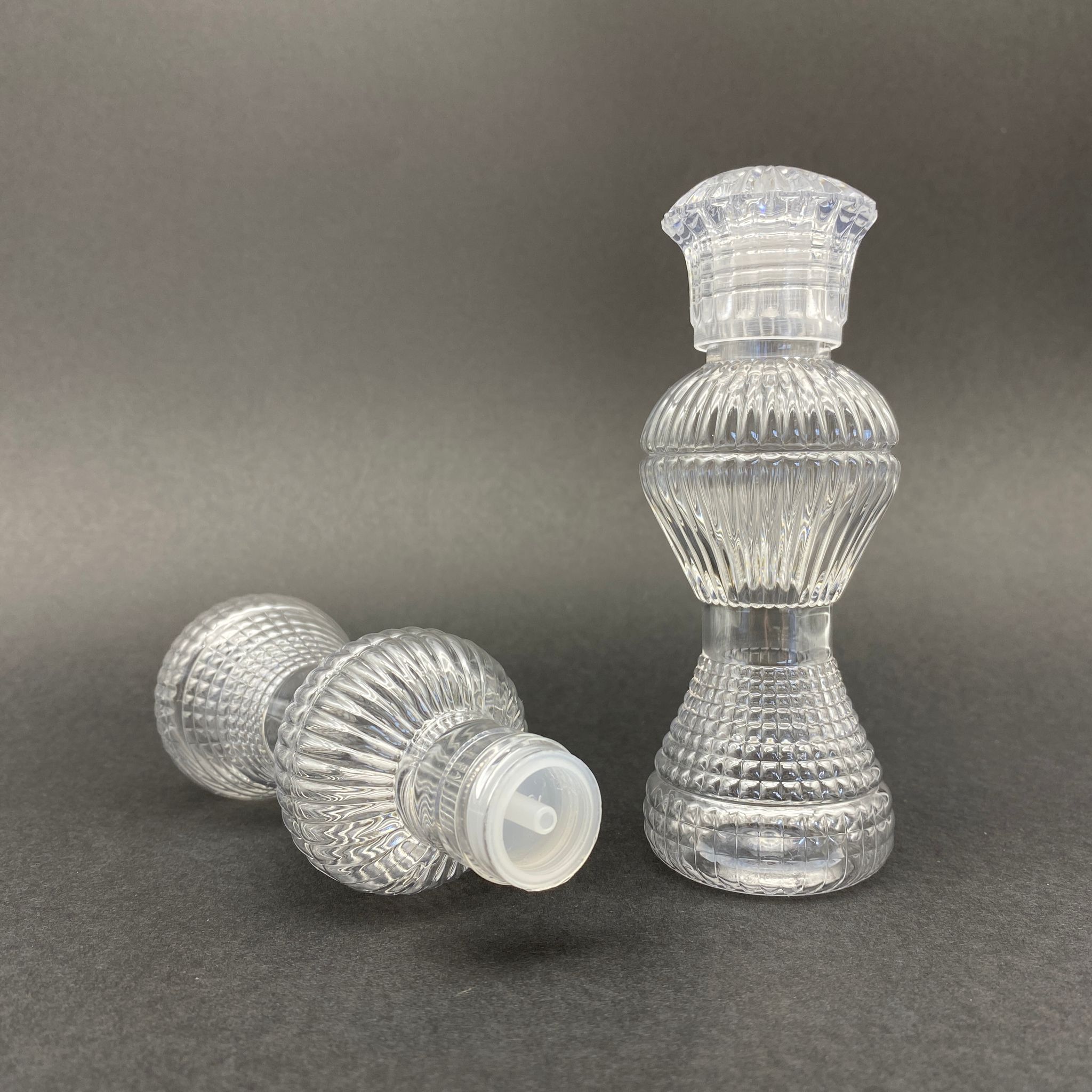 100 Cc Pırlanta Kolonya Şişesi - Campet - Kristal Kapaklı Kolonya Tıpalı - 100 Ml Campet Kolonya Şişesi
