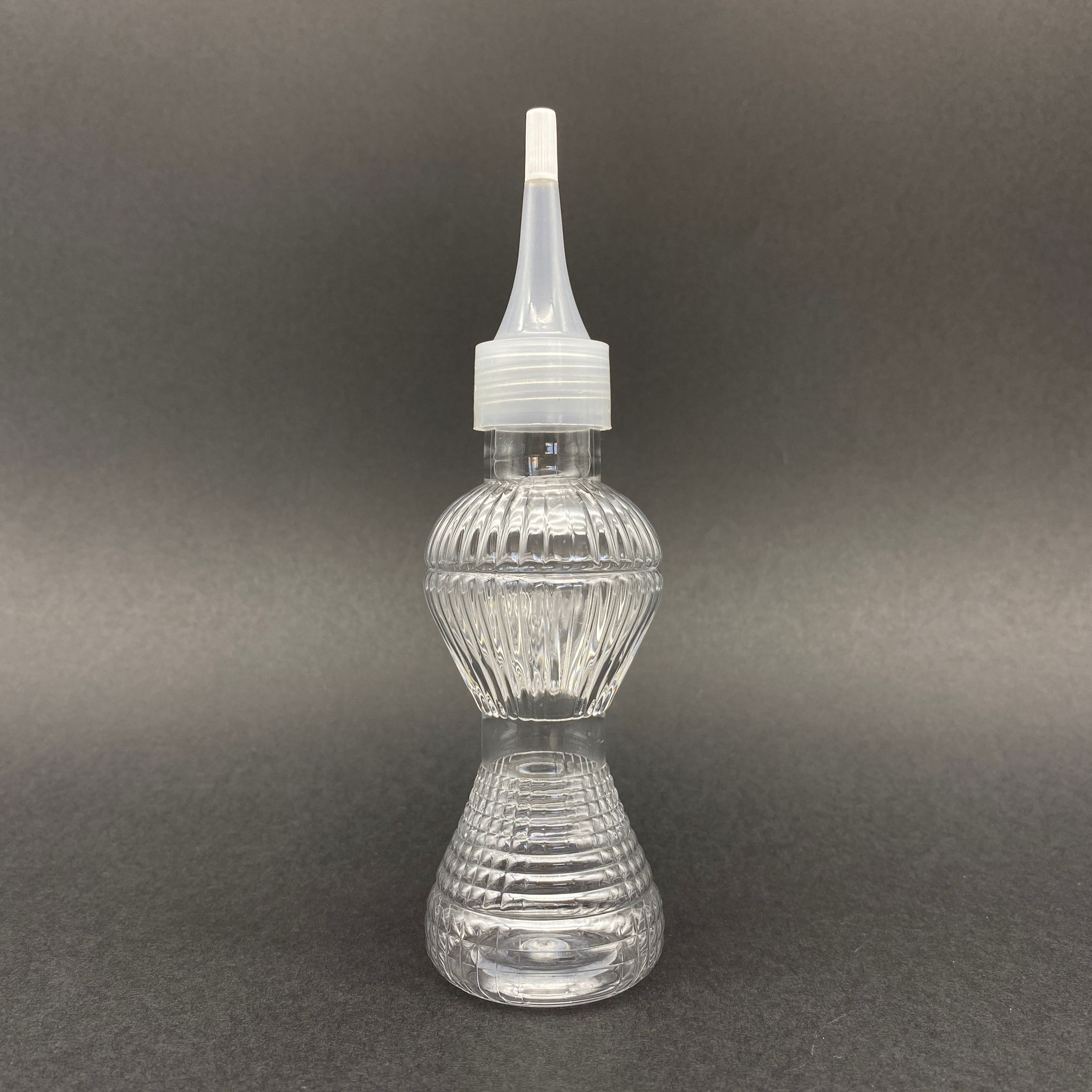 100 Cc Pırlanta Model Pet Şişe - Akıtıcı Kapaklı - 100 Ml Akıtıcılı Plastik Şişe