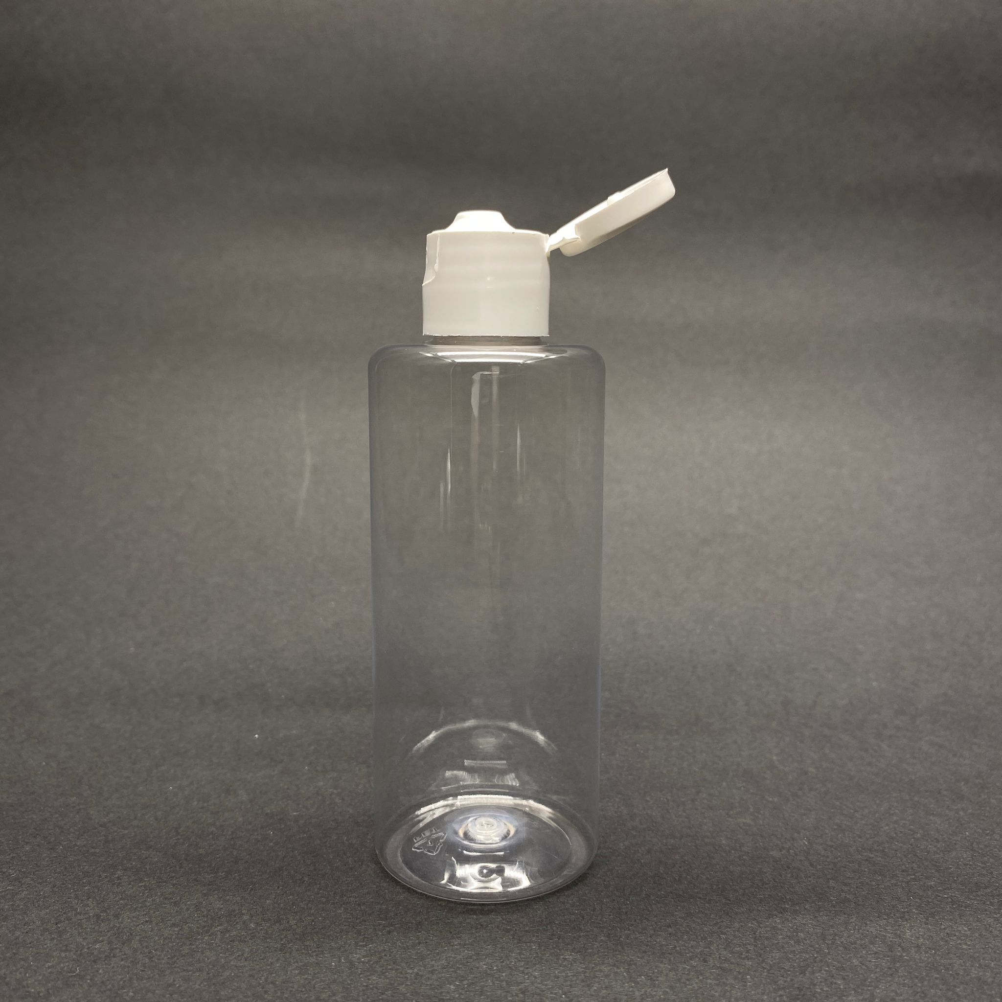 100 Cc Plastik Şişe - Beyaz Fliptop Kapaklı  - 100 Ml Açılır Kapanır Akıtıcılı Kapaklı Pet Şişe - Promosyon Kolonya İçin Pet Şişe