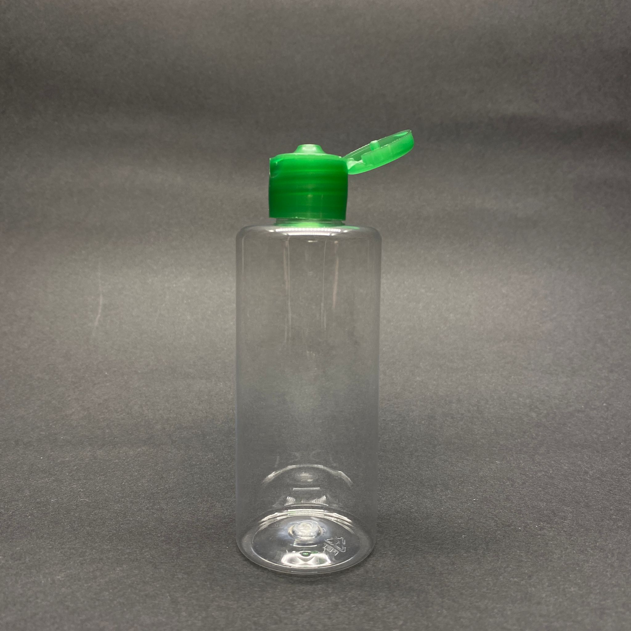 100 Cc Plastik Şişe - Yeşil Fliptop Kapaklı  - 100 Ml Açılır Kapanır Akıtıcılı Kapaklı Pet Şişe - Promosyon Kolonya İçin Pet Şişe