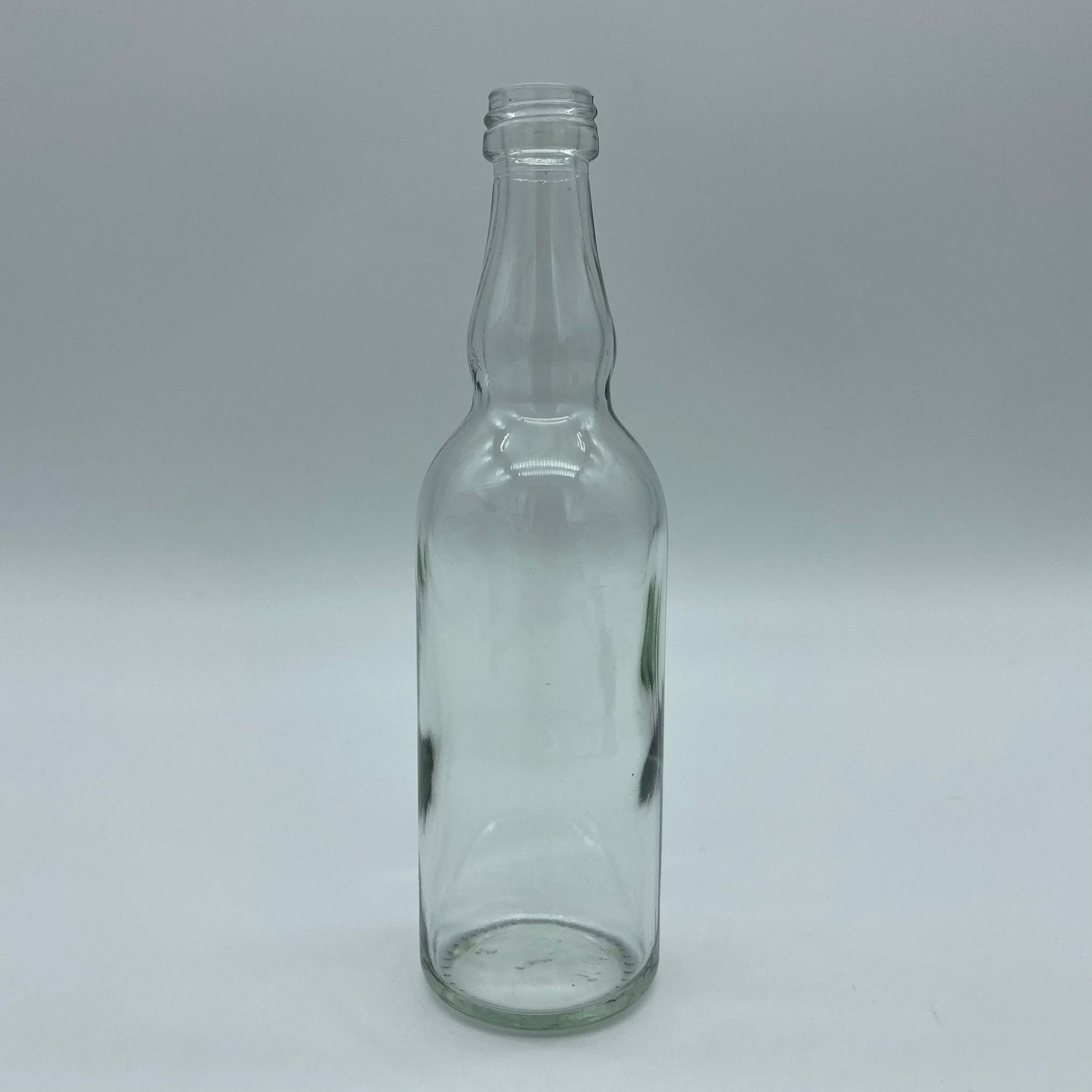 100 Cc Şeffaf Cam Boğumlu Sos Şişesi Kapaksız (18 Ağız) - 100 Ml Sos Şişesi - Şişecam Ürün Kodu: 420310