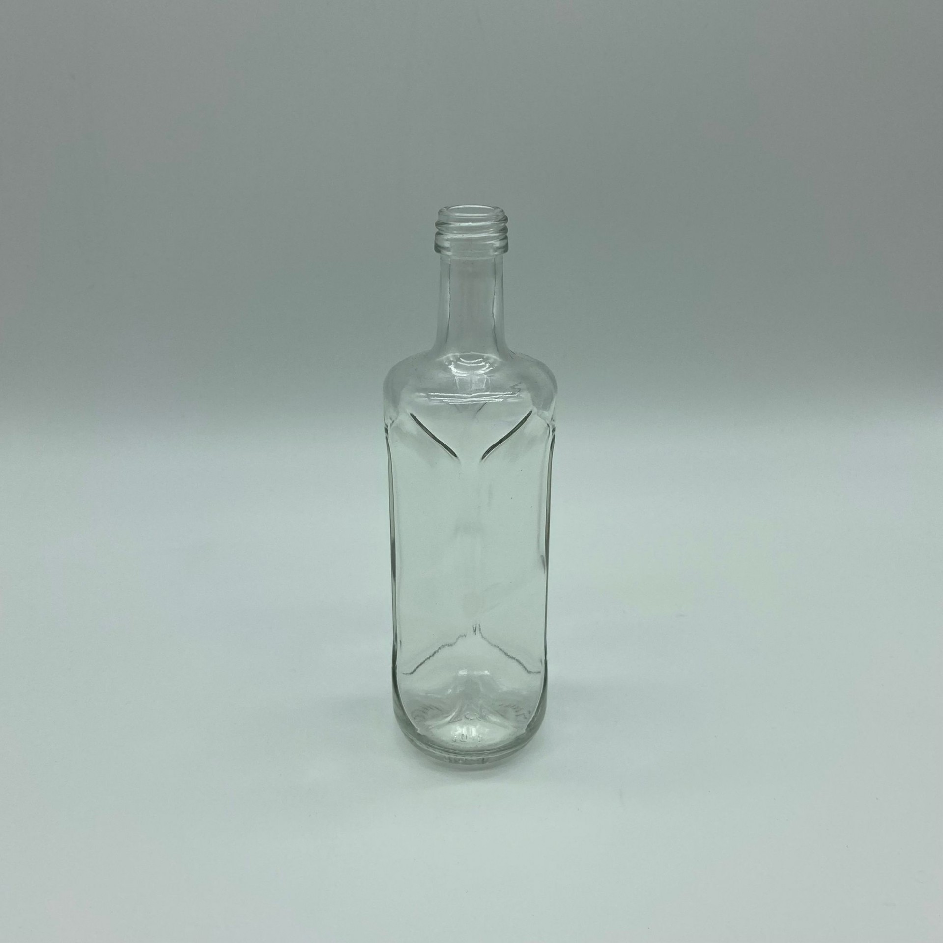 100 Cc Şeffaf Cam Dorika Şişe Kapaksız (18 Ağız) - 100 Ml Dorika Cam Şişe -Şeffaf