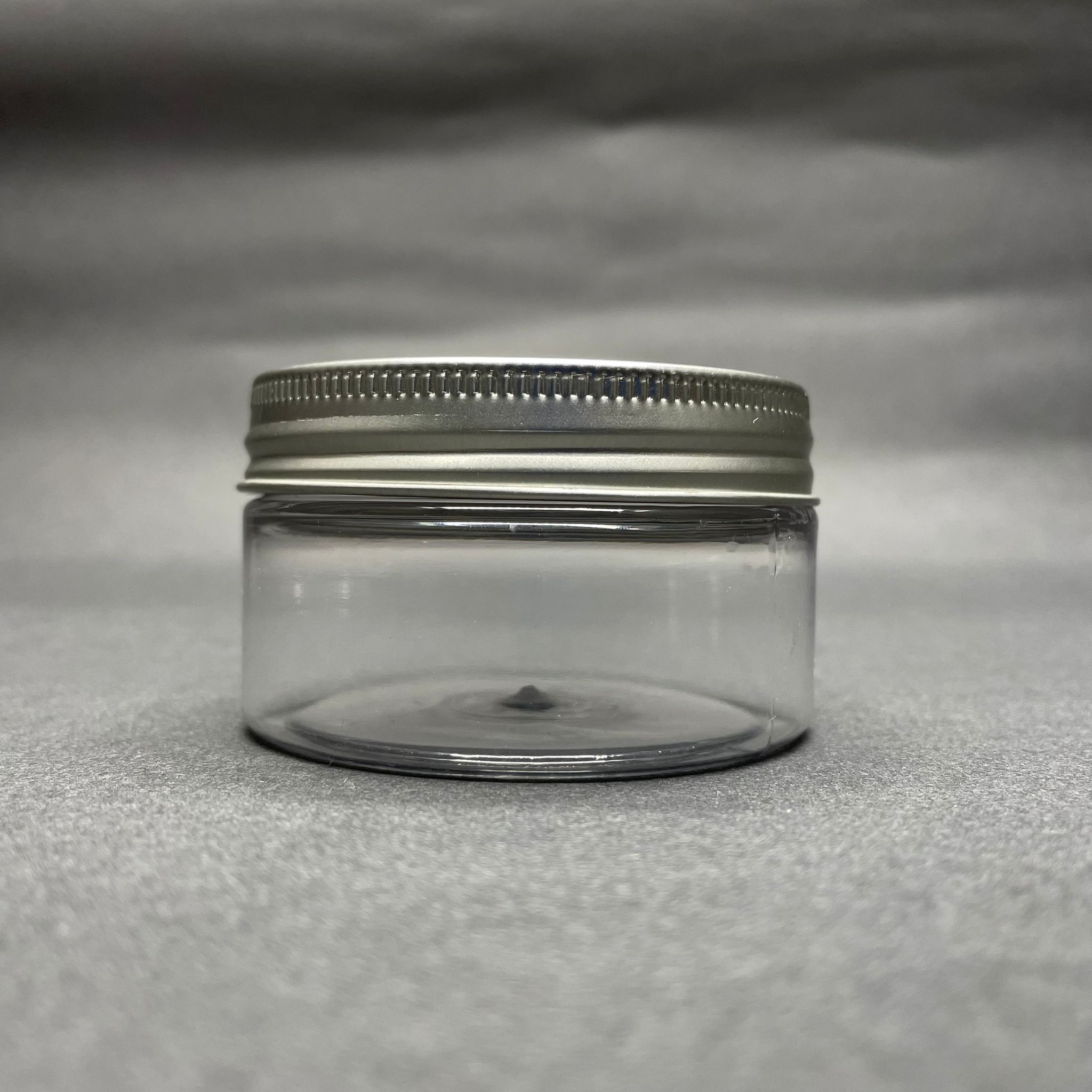 100 Cc Şeffaf Sert Plastik Kavanoz - Gümüş Metal Kapaklı - 100 Ml Metal Kapaklı Plastik Kavanoz - Kozmetik Kavanoz, Gıda Kavanozu Ve Krem Kavanozu Olarak Kullanabilirsiniz