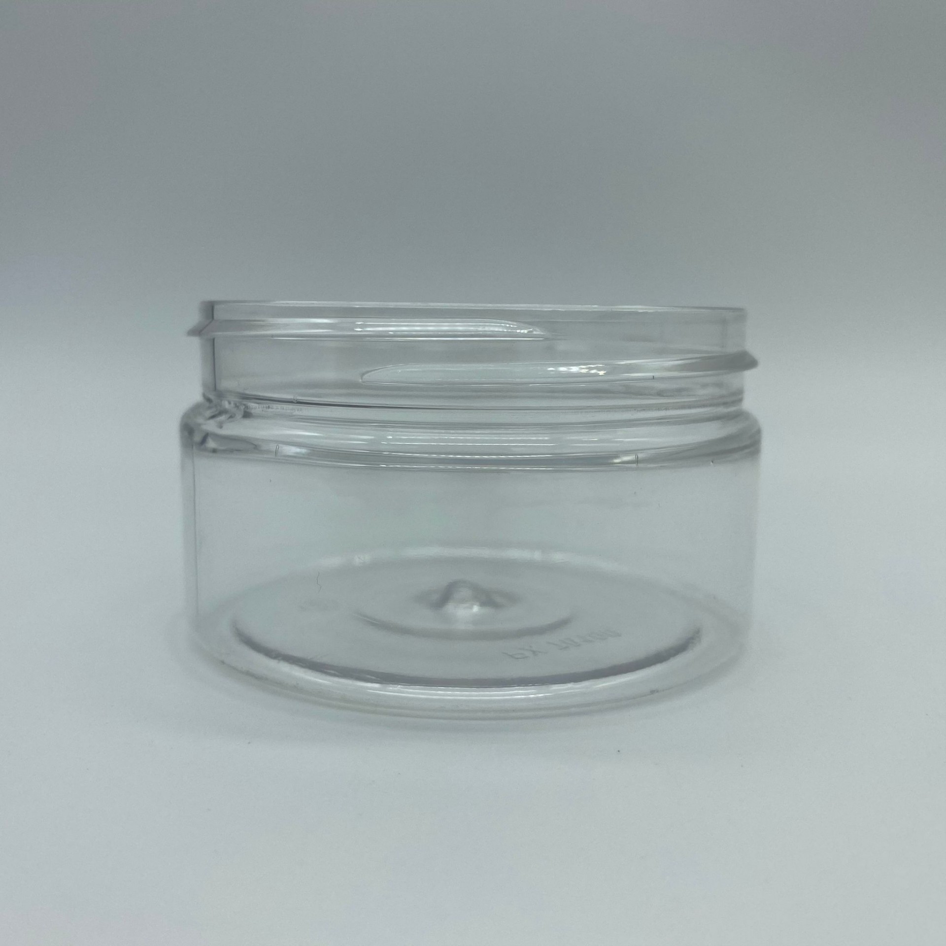 100 Cc Sert Plastik Şeffaf Krem Kavanozu Kapaksız (70 Ağız) 100 Ml Plastik Kavanoz