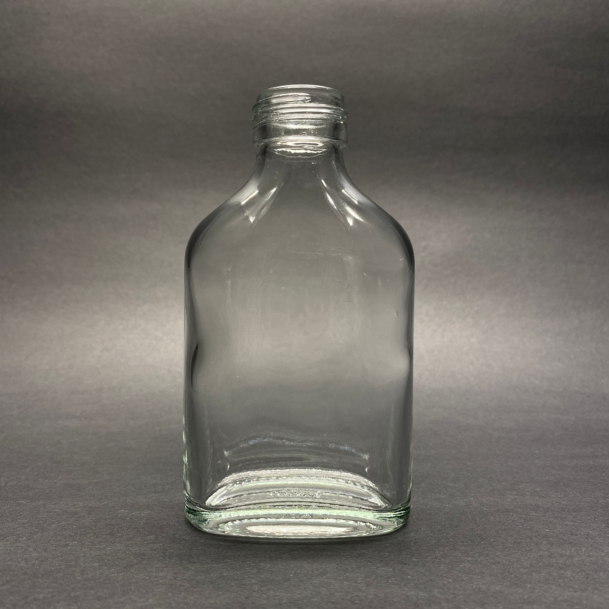 100 Cc Yassı Cam Cold Brew Şişe - Soğuk Kahve Şişesi -  Kapaksız (28 Ağız) - 100 Ml Yassı Cam Şişe