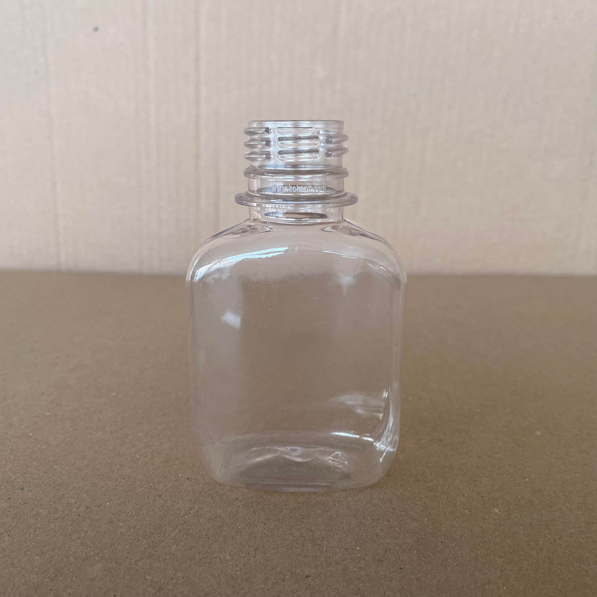 100 Cc Yassı Pet Şişe Kapaksız - Ağız Çapı 28 Mm Meşrubat - 100 Ml Pet Şişe Kalın (15 Gr)