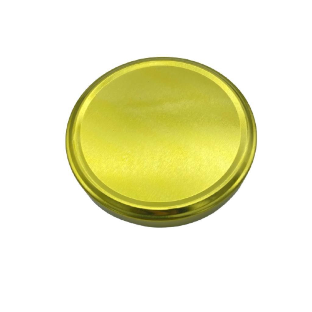 100 Mm Twist-Off Gold Metal Kapak