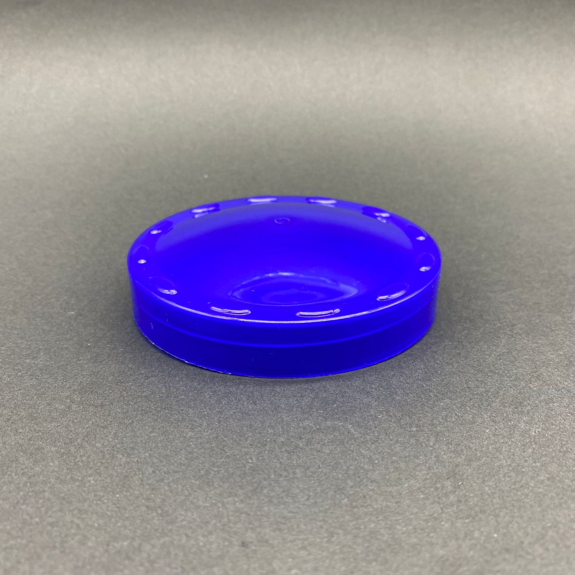 100 Mm Vidalı Düz Plastik Kapak - Lacivert